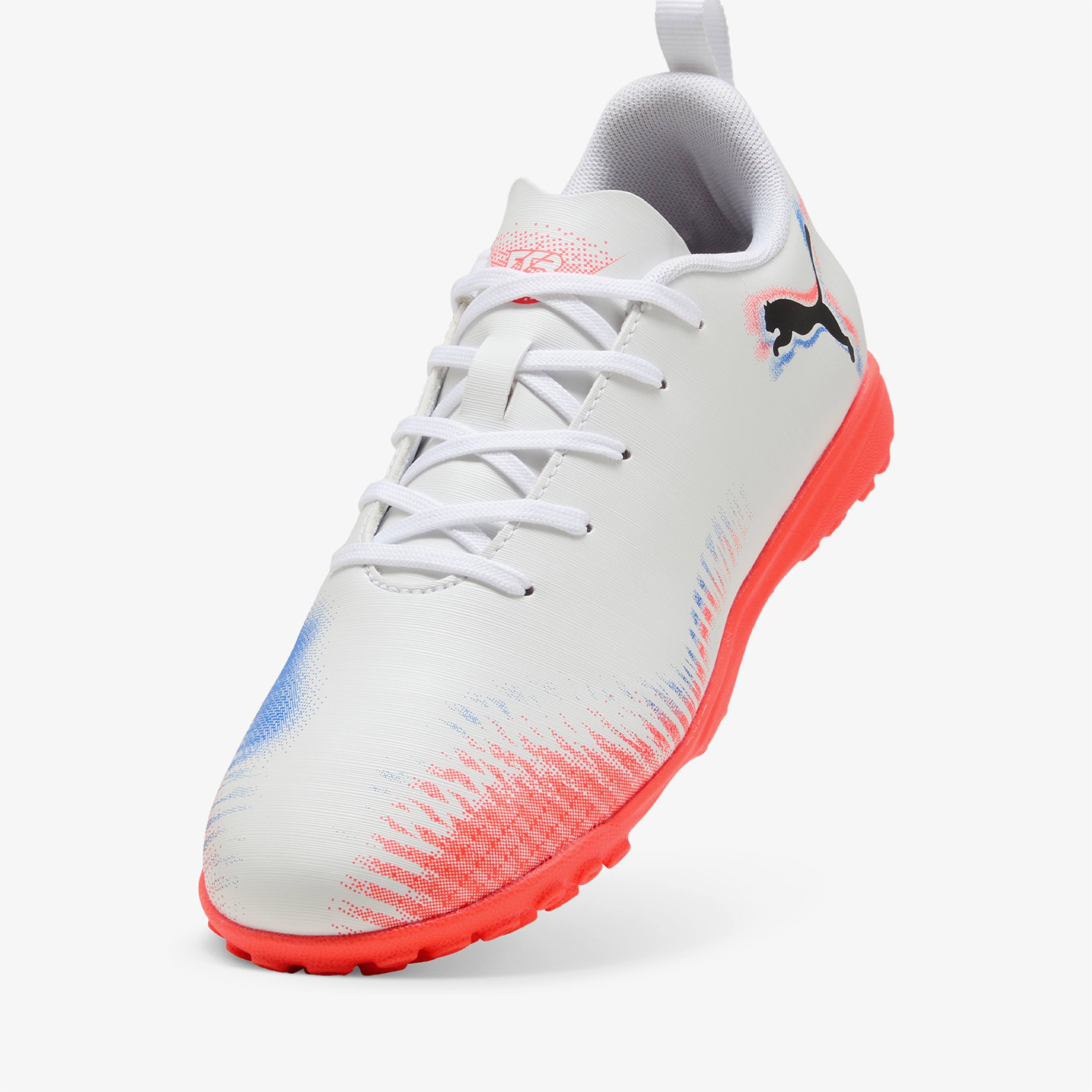 Puma Future 8 Play Tt Çocuk Beyaz Halı Saha Kramponu