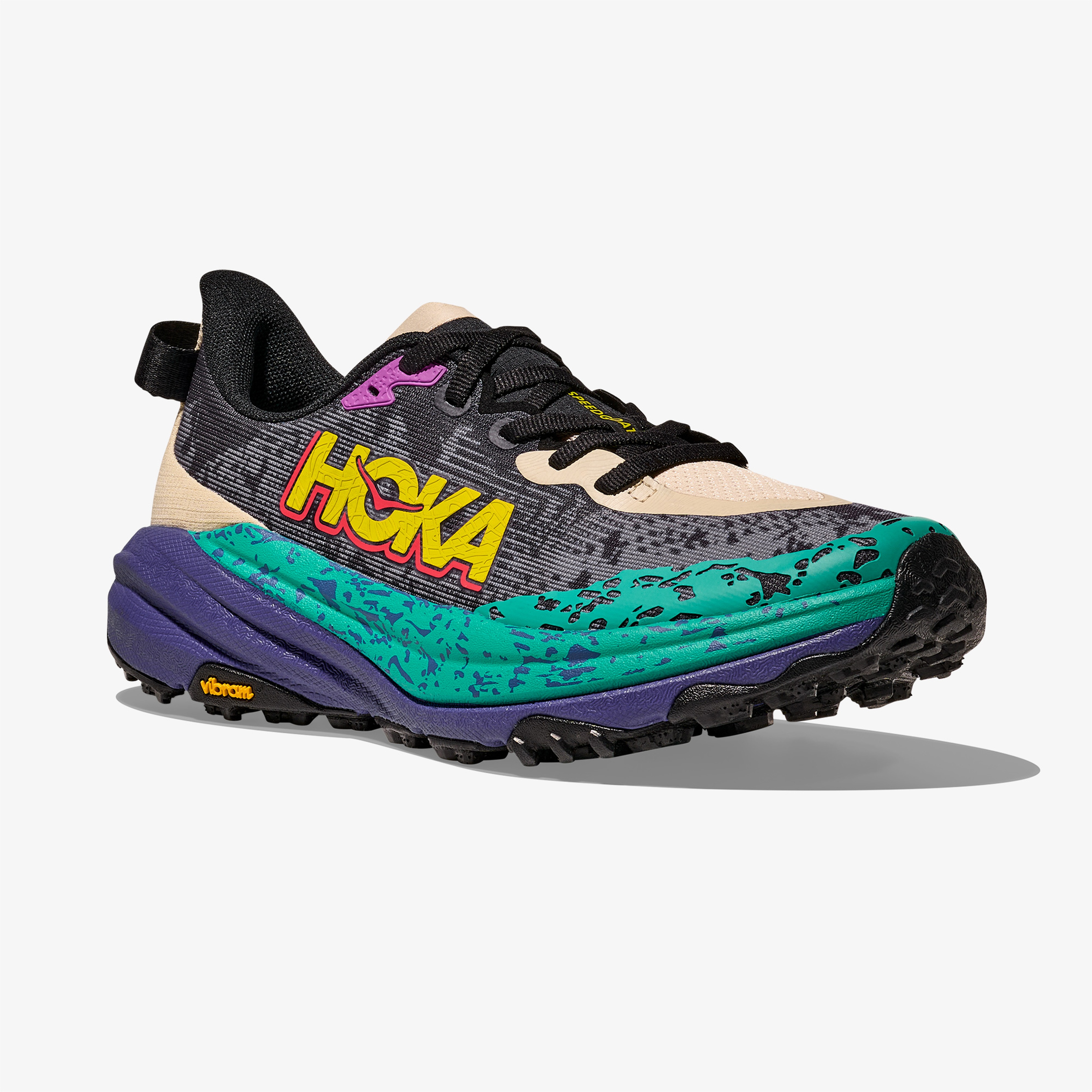 Hoka Speedgoat 6 Kadın Mor Arazi Koşu Ayakkabısı