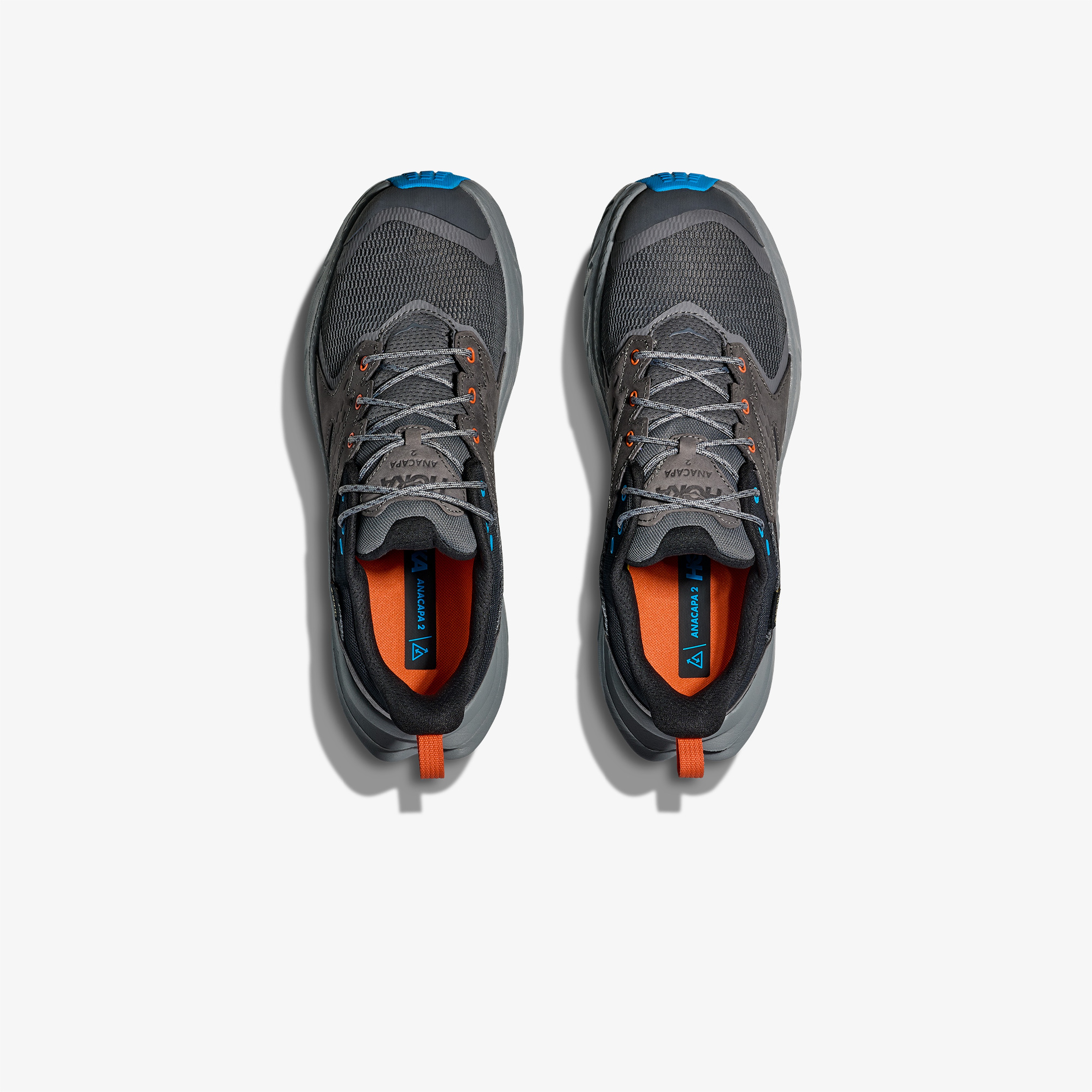 Hoka Anacapa 2 Low Gore-Tex Erkek Gri Koşu Ayakkabısı