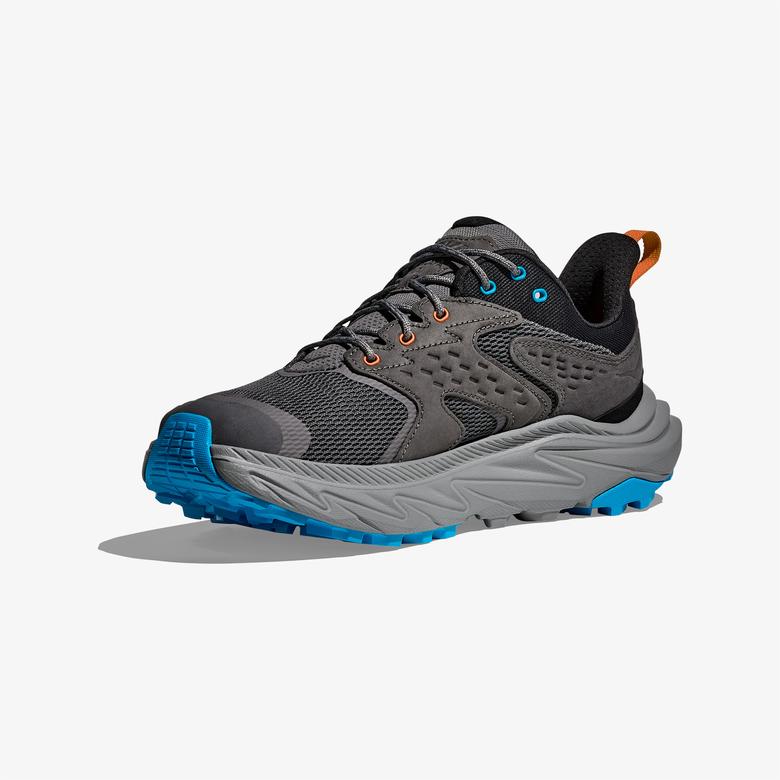 Hoka Anacapa 2 Low Gore-Tex Erkek Gri Koşu Ayakkabısı