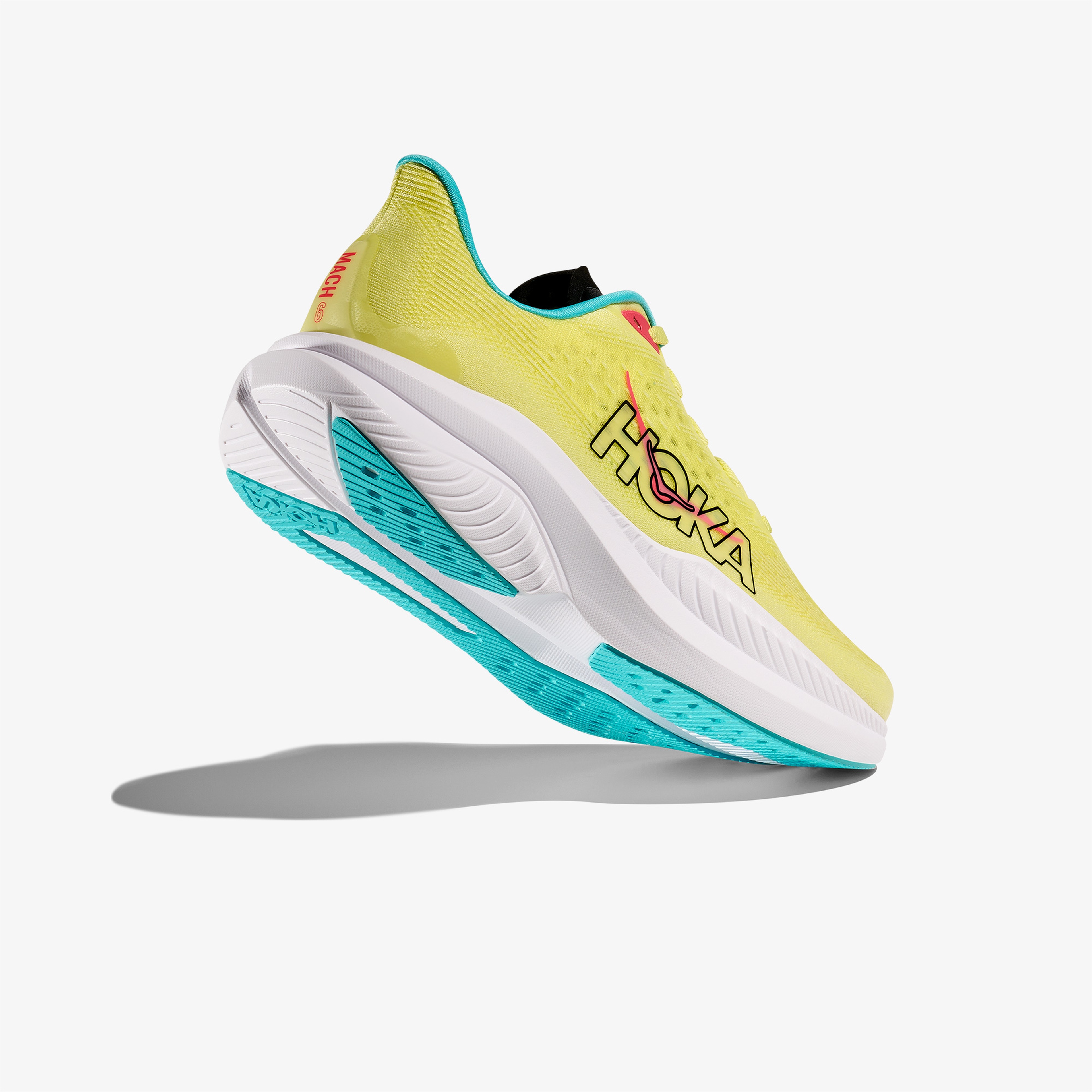 Hoka Mach 6 Erkek Sarı Yol Koşu Ayakkabısı