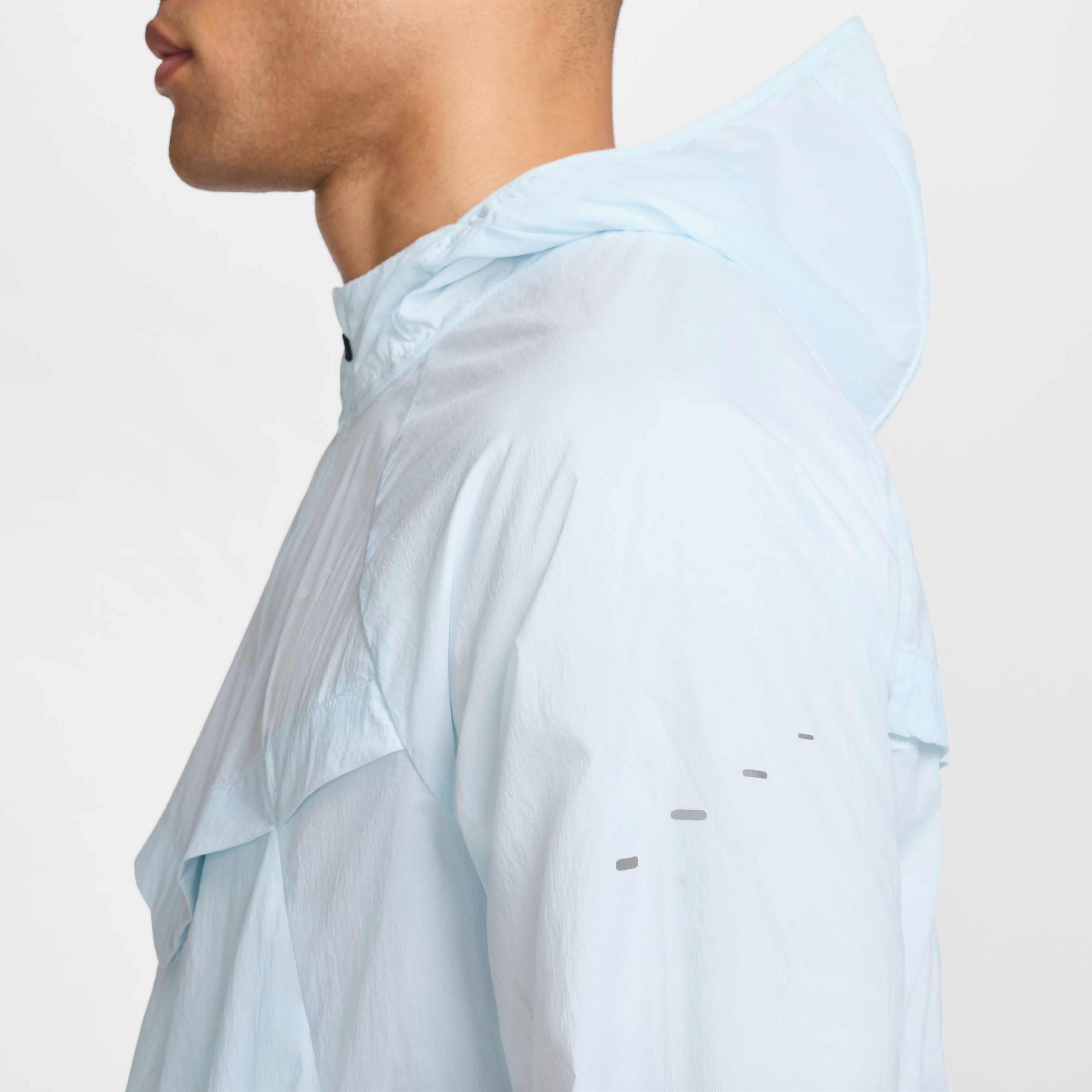 Nike Stride Erkek Mavi Koşu Ceketi