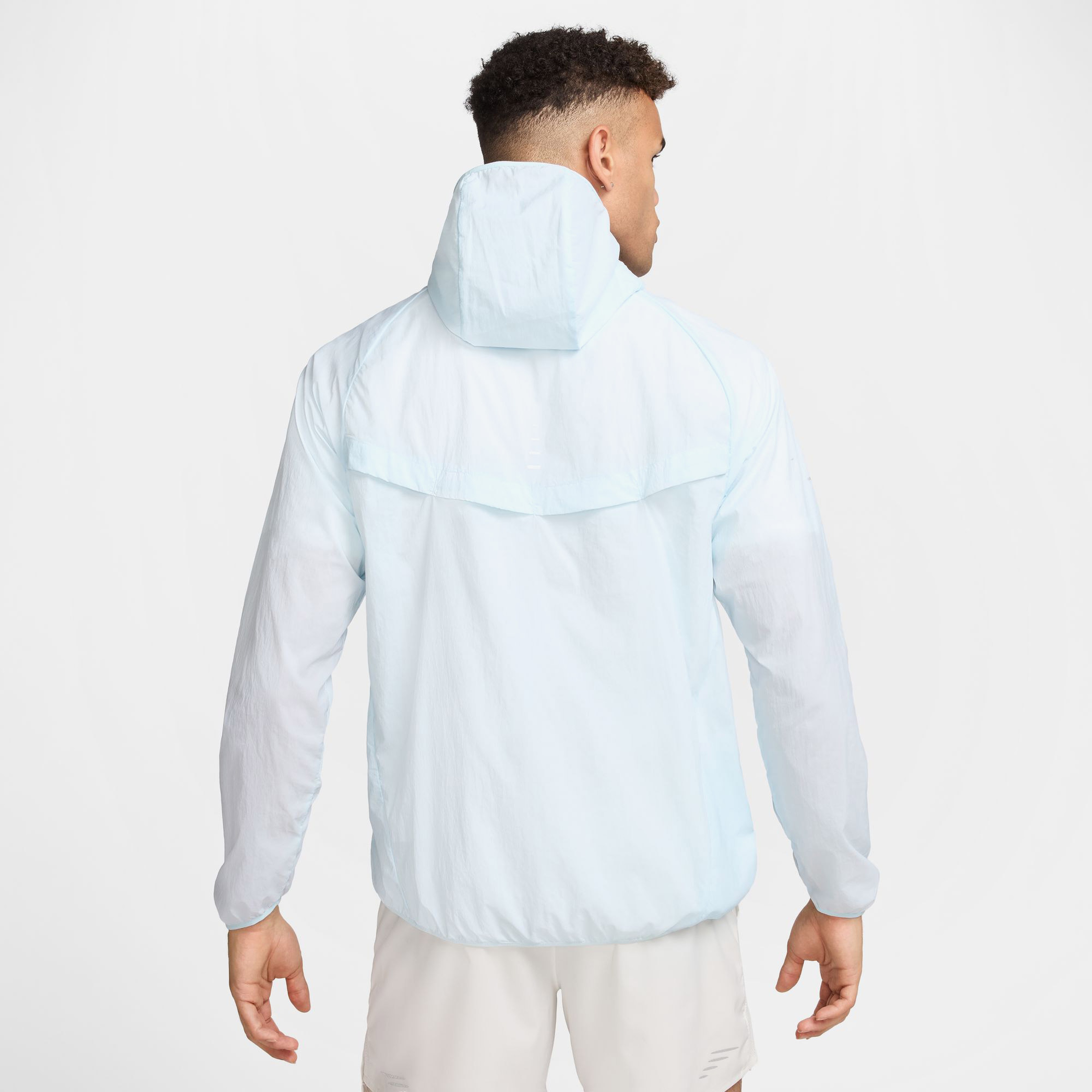 Nike Stride Erkek Mavi Koşu Ceketi