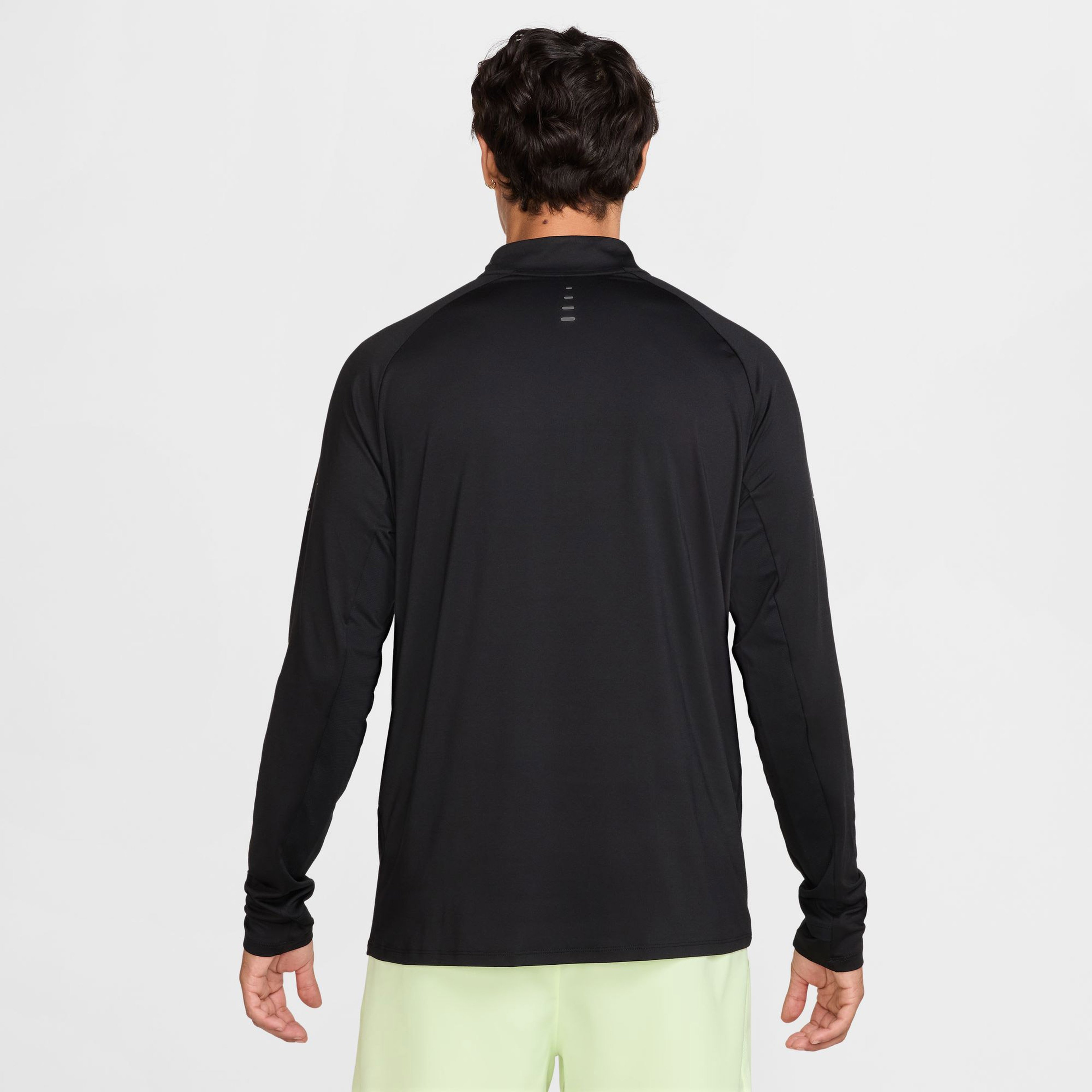 Nike Stride Erkek Siyah Koşu Sweatshirt