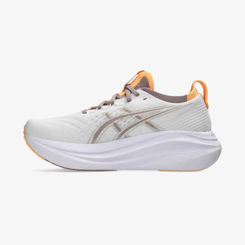 Asics Gel-Nimbus 27 Kadın Krem Koşu Ayakkabısı