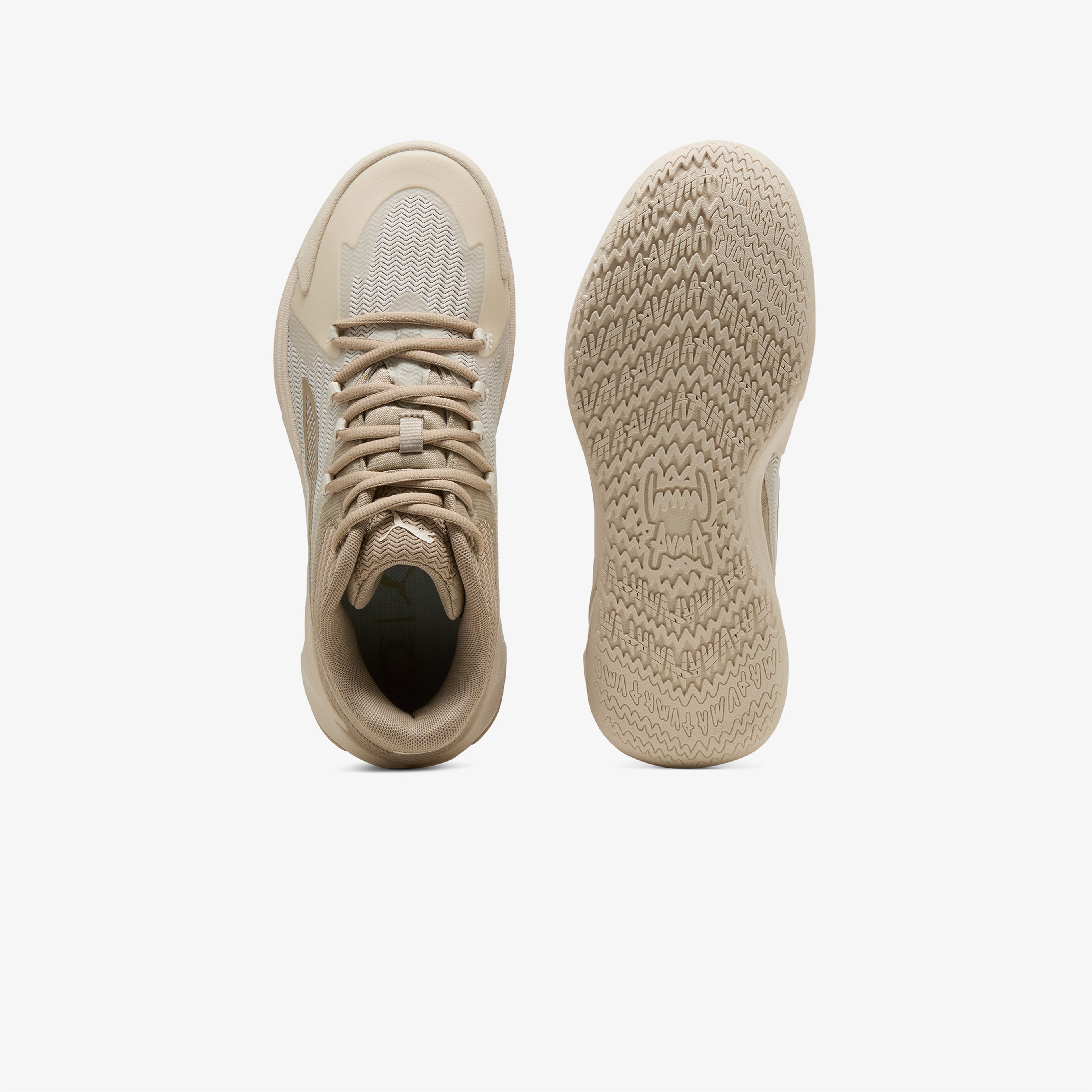 Puma Dagger Erkek Krem Basketbol Ayakkabısı