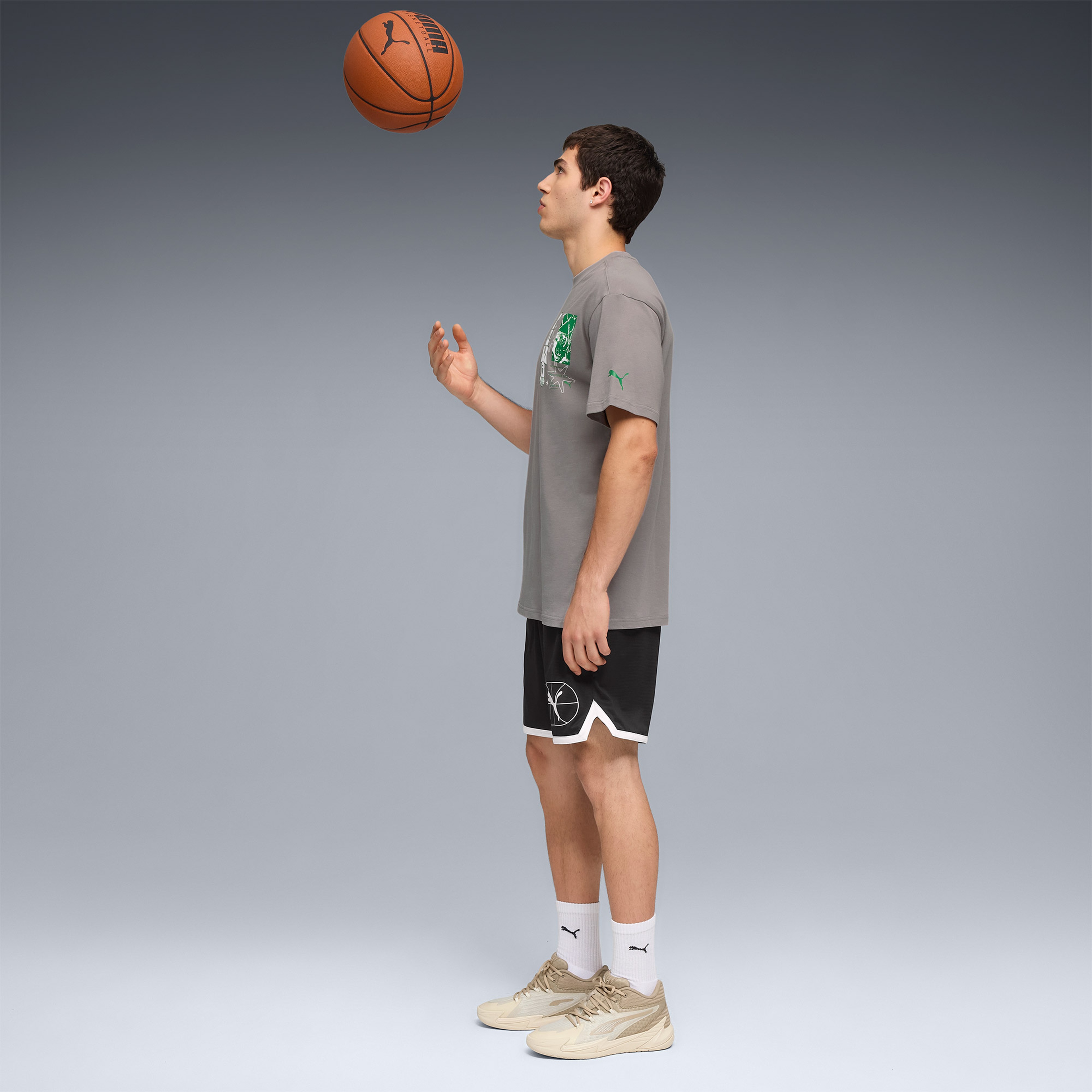 Puma Dagger Erkek Krem Basketbol Ayakkabısı