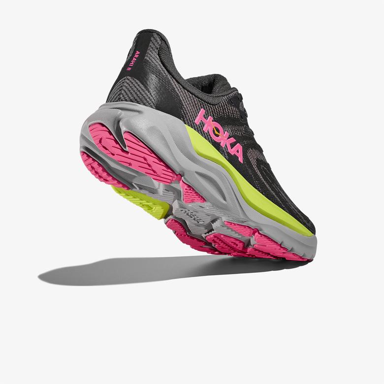 Hoka Arahi 8 Kadın Gri Koşu Ayakkabısı