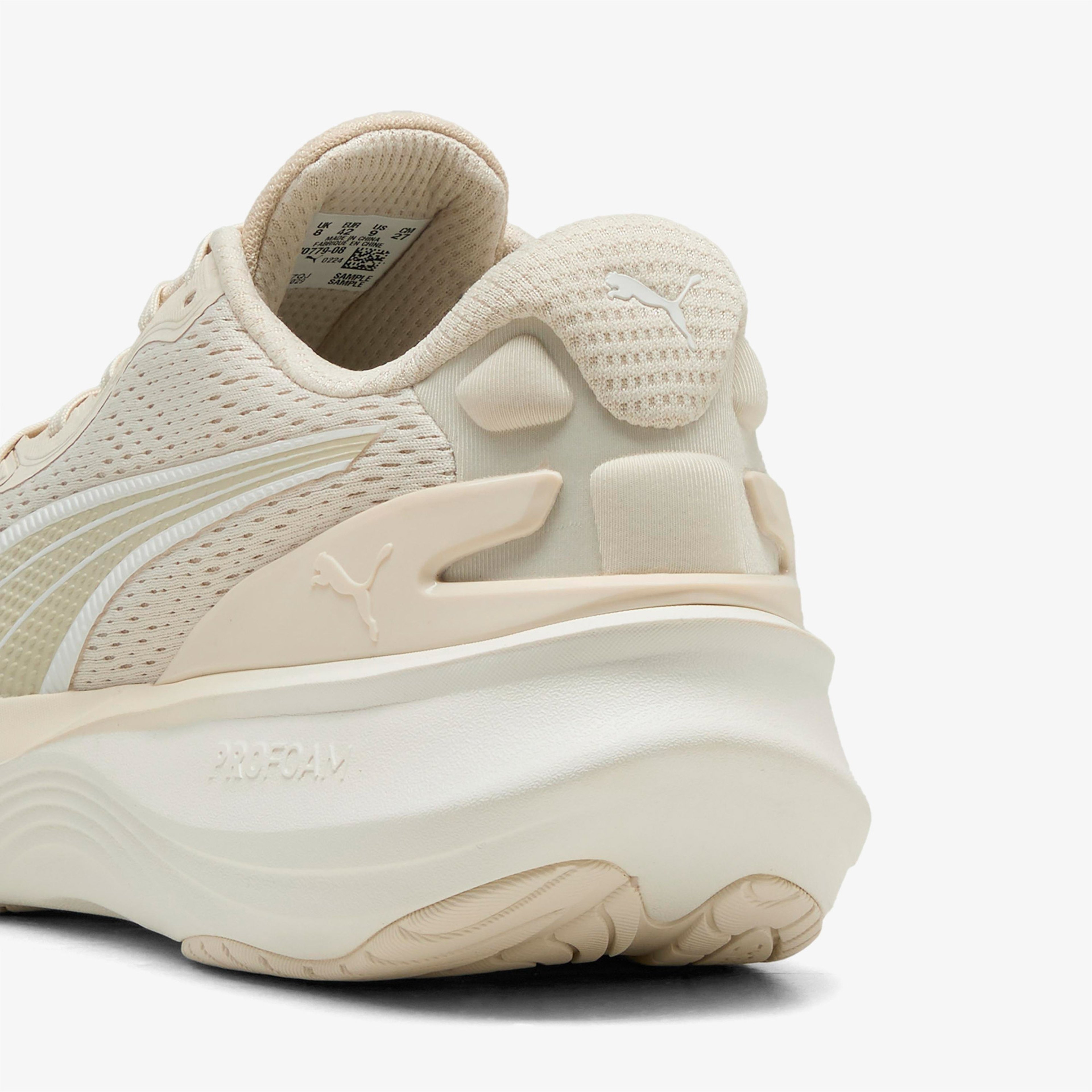 Puma Scend Pro 2 Erkek Krem Koşu Ayakkabısı