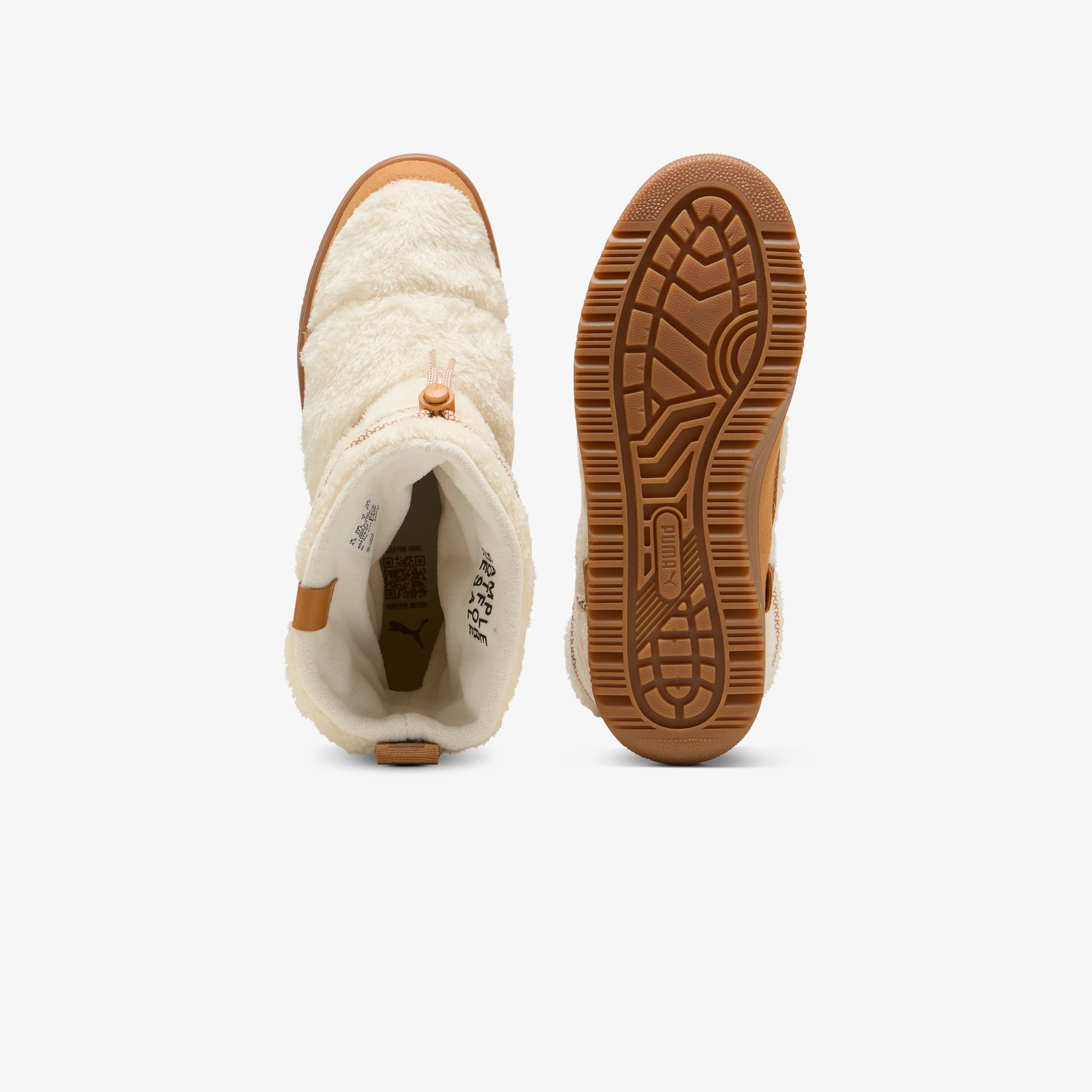 Puma Snowbae Suede Wns Kadın Kahverengi/Bej Bot