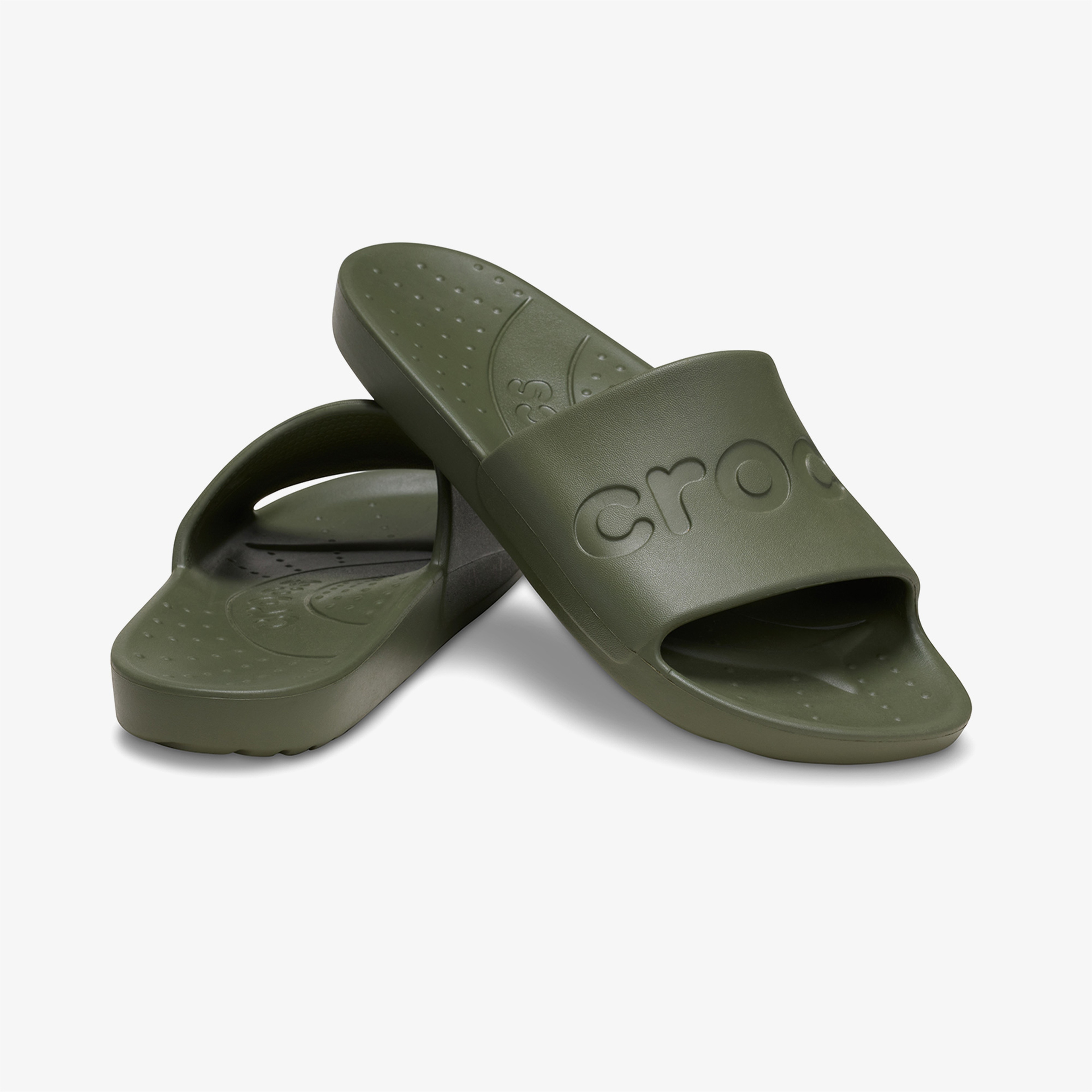 Crocs Slide Erkek Haki Terlik
