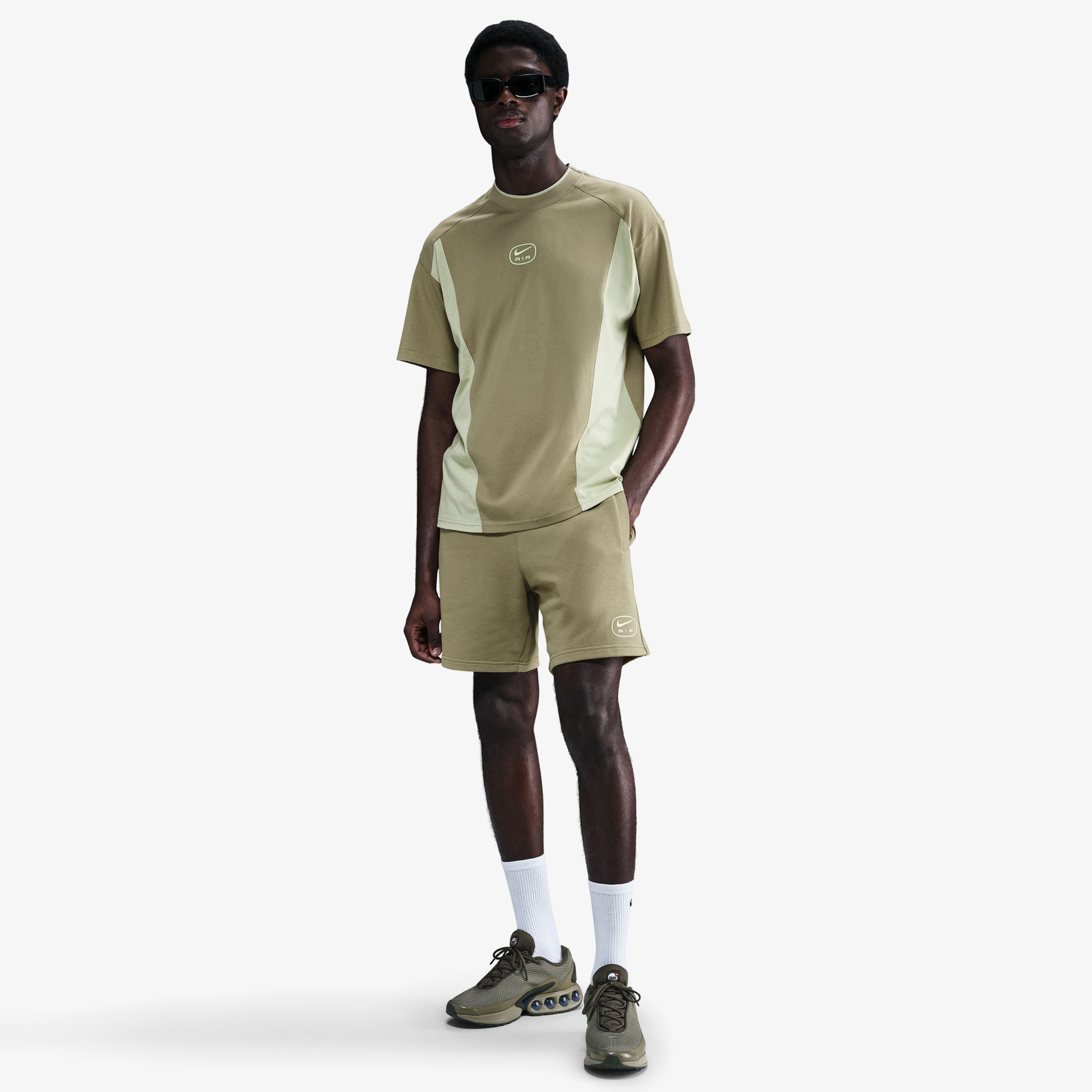 Nike Sportswear Air Erkek Haki T-Shirt