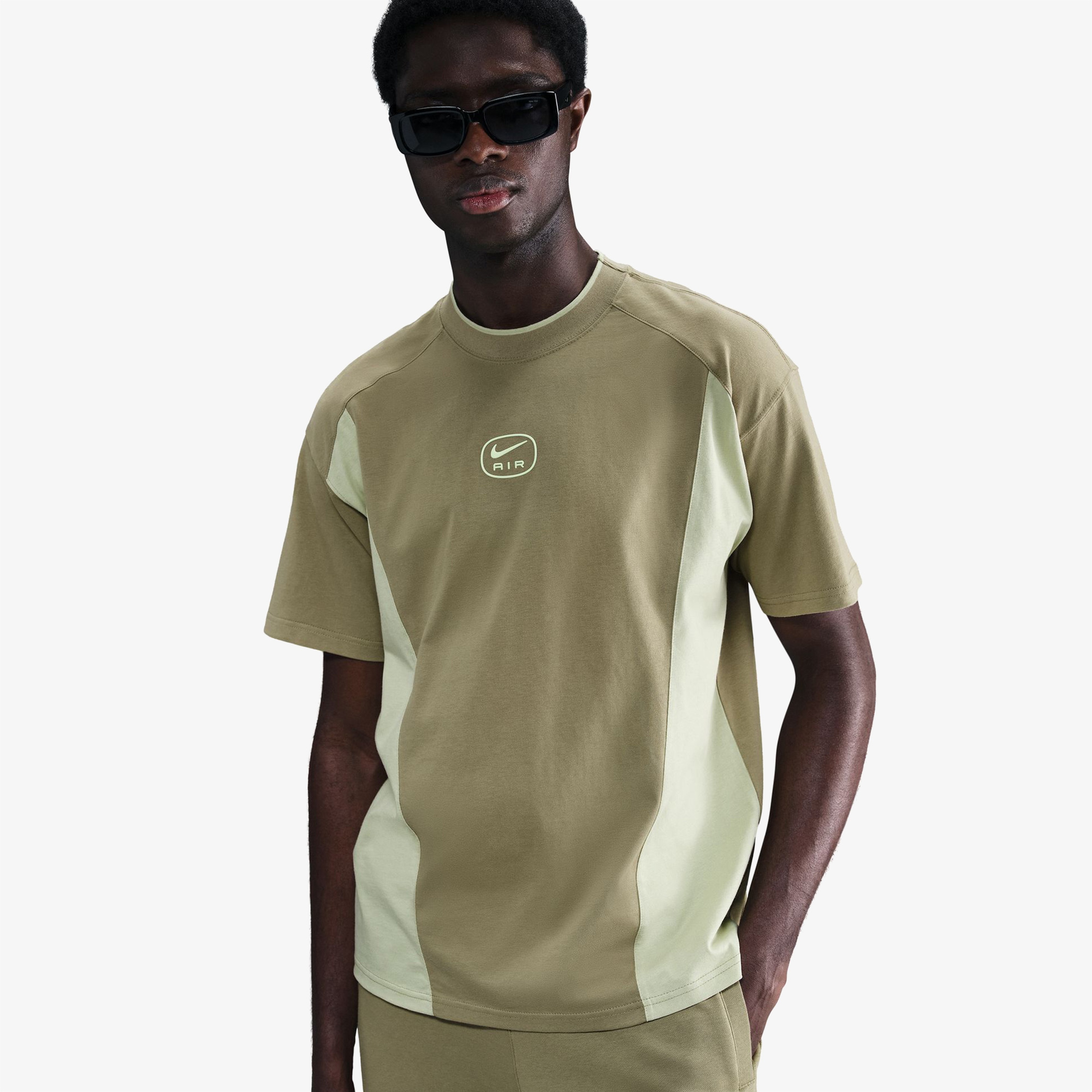Nike Sportswear Air Erkek Haki T-Shirt