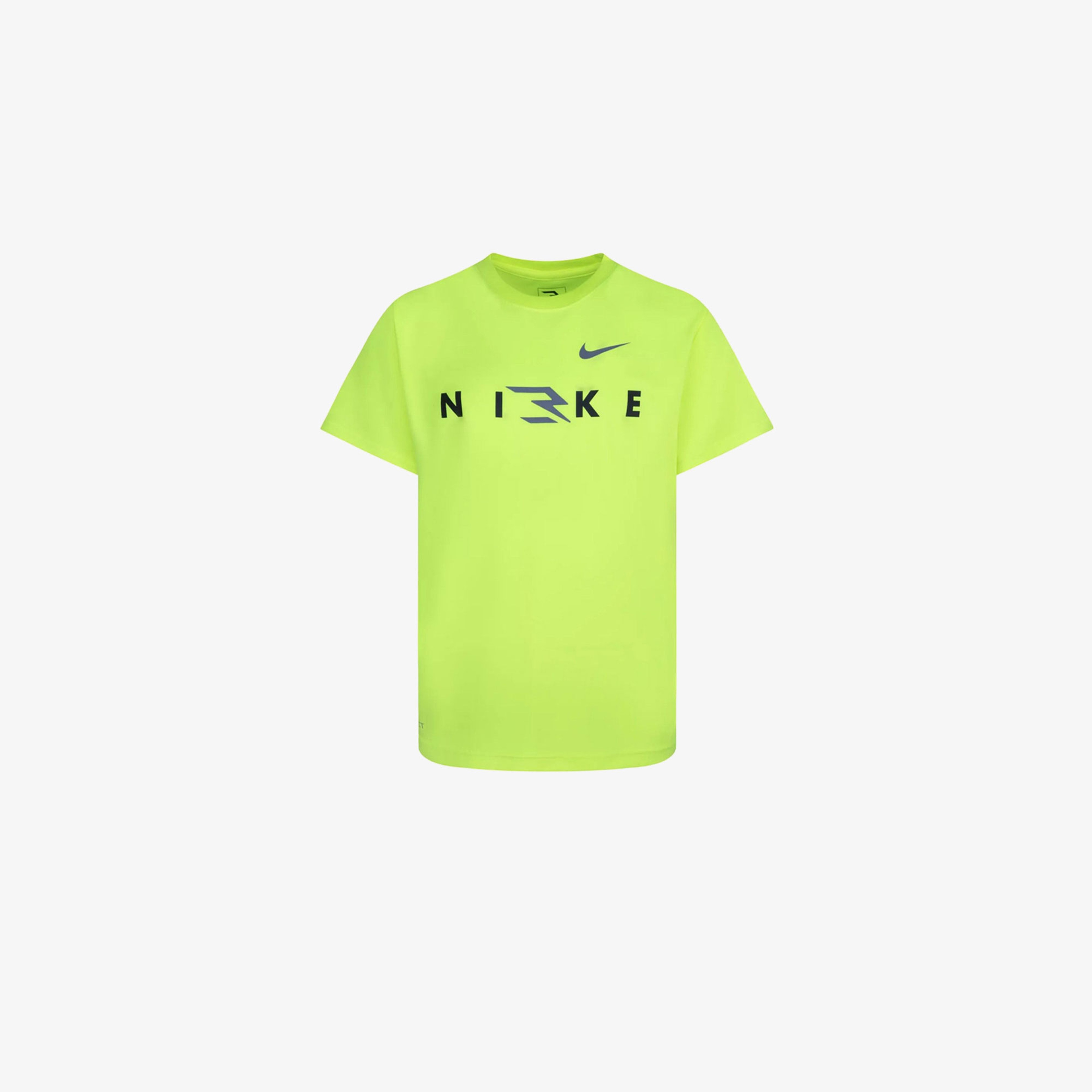 Nike Rwb Dual Logo Dri Fit Çocuk Yeşil T-Shirt
