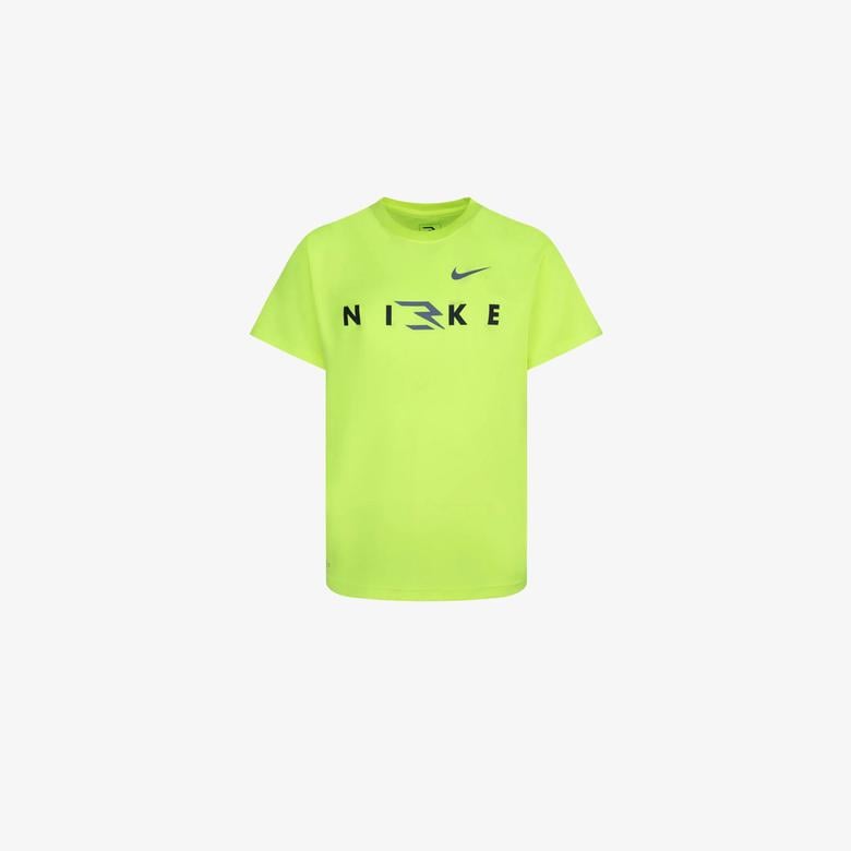 Nike Rwb Dual Logo Dri Fit Çocuk Yeşil T-Shirt