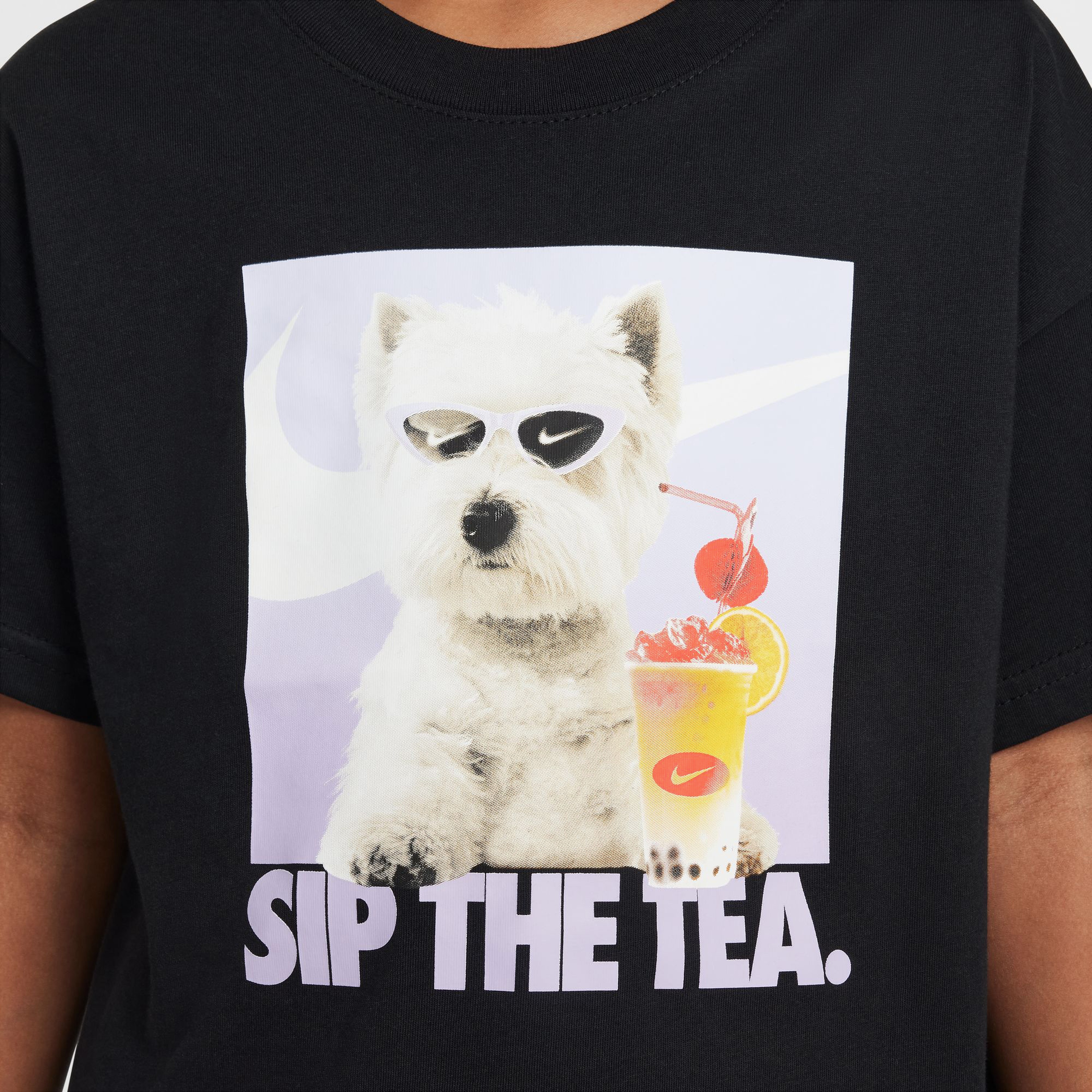 Nike Sportswear Çocuk Siyah T-Shirt