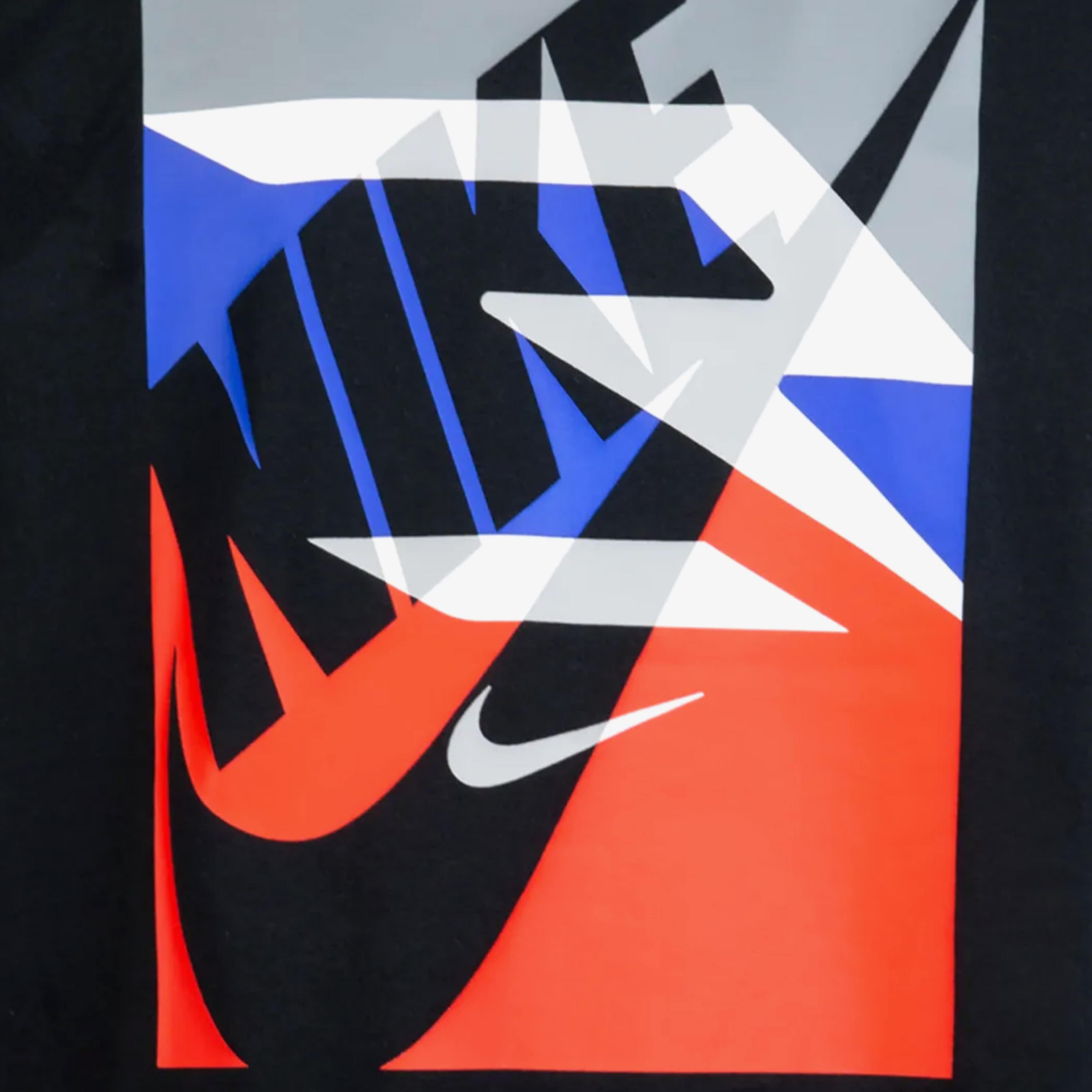 Jordan Rwb Gradient Box Logo Çocuk Siyah T-Shirt