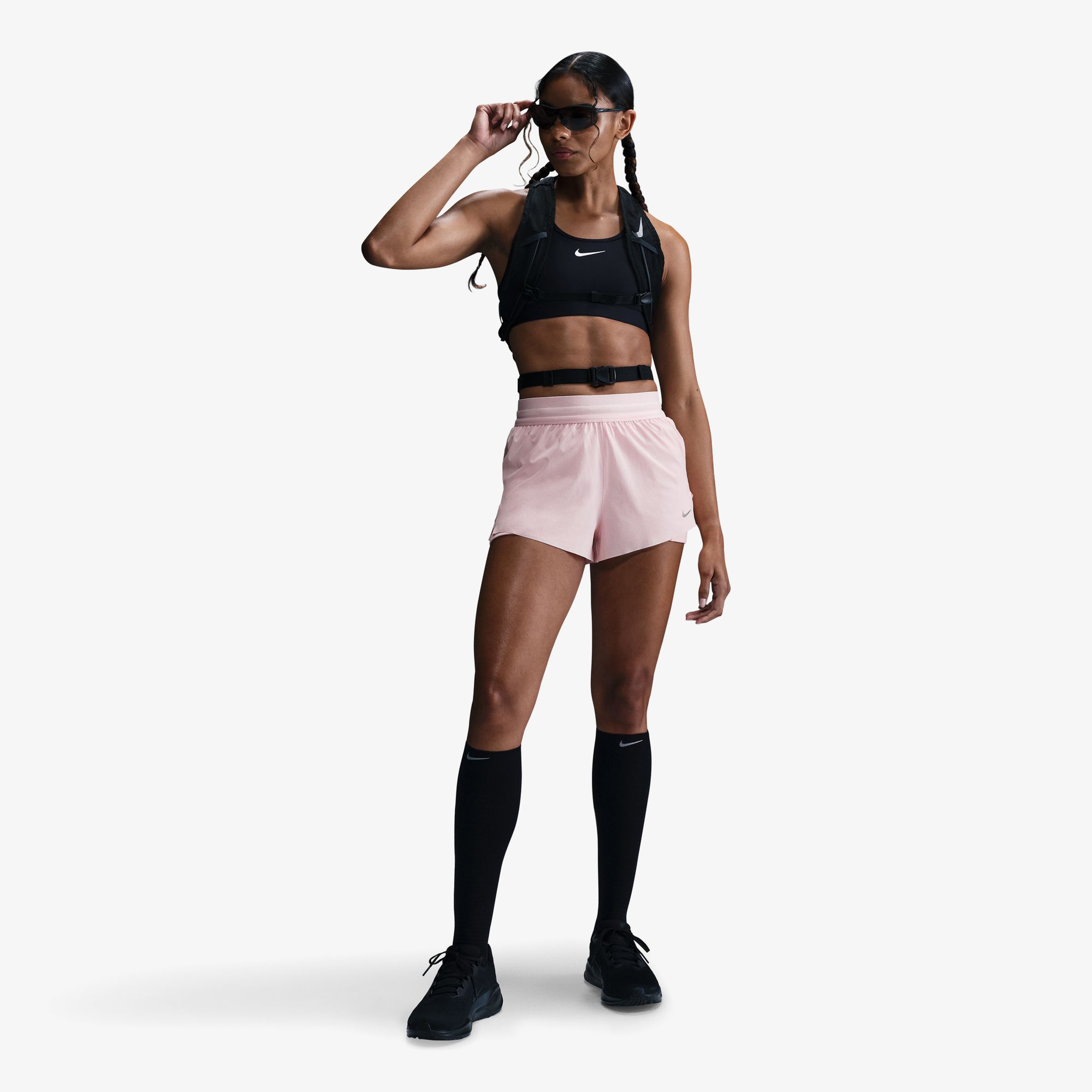 Nike Swift Kadın Pembe Koşu Şortu