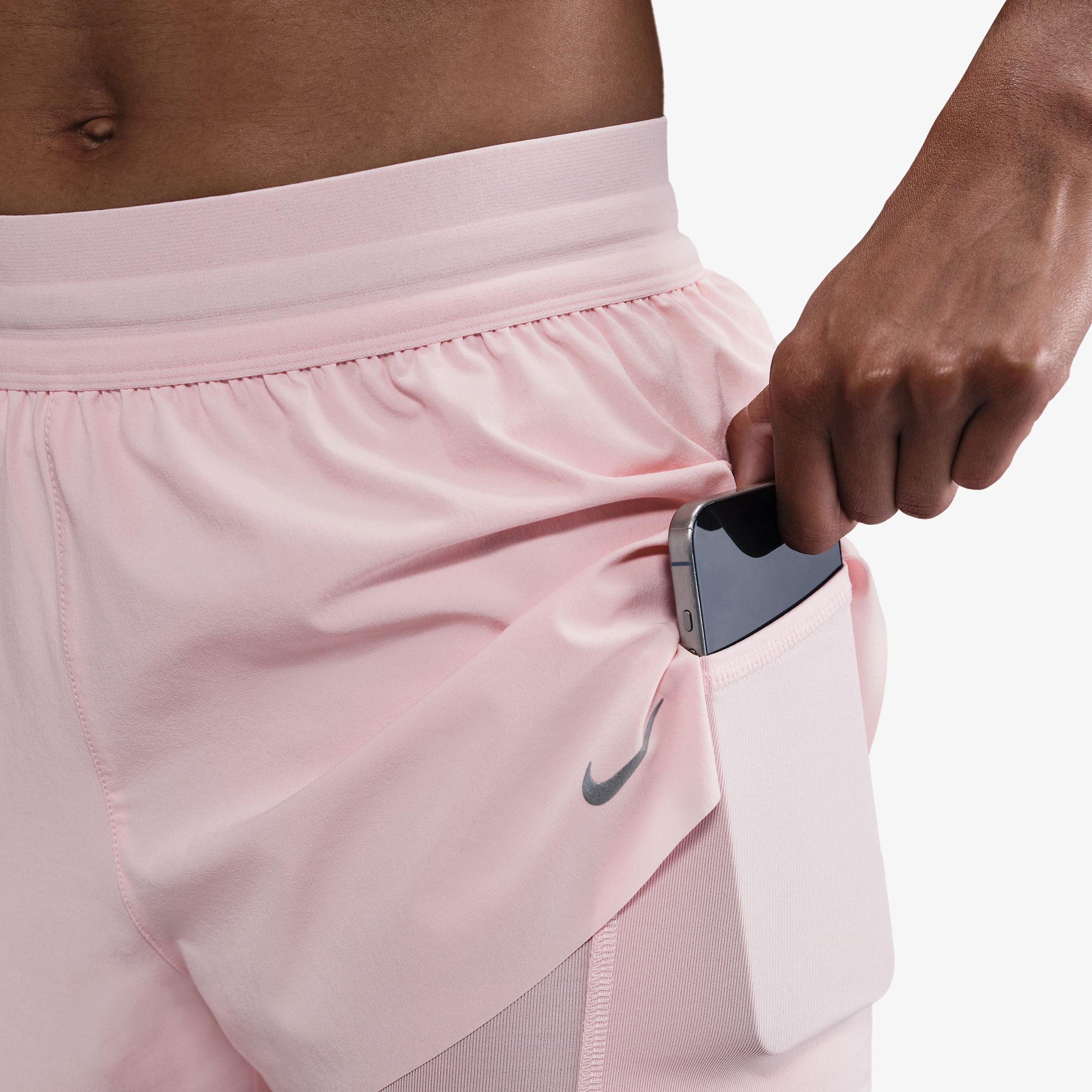 Nike Swift Kadın Pembe Koşu Şortu