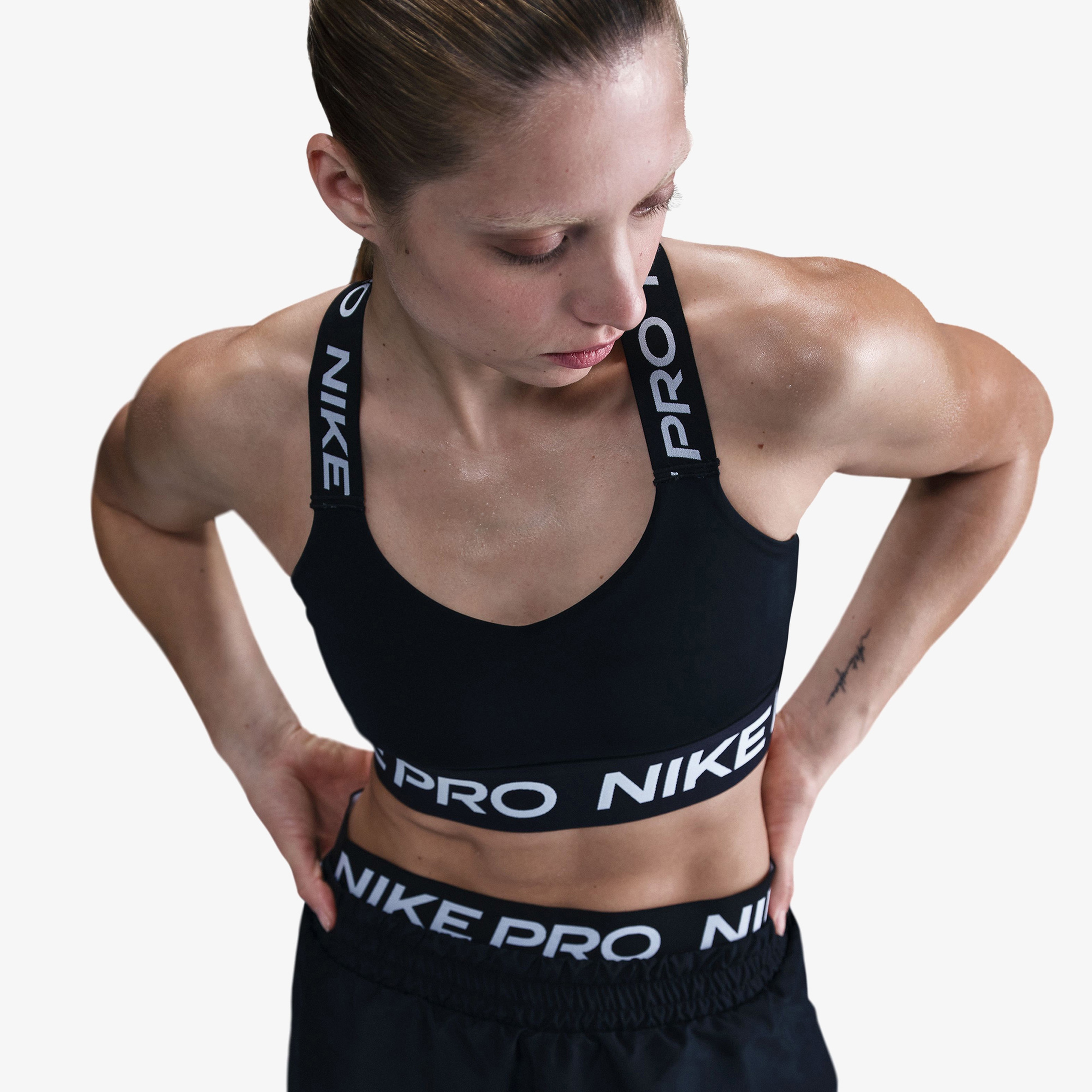 Nike Pro Kadın Siyah Koşu Bra