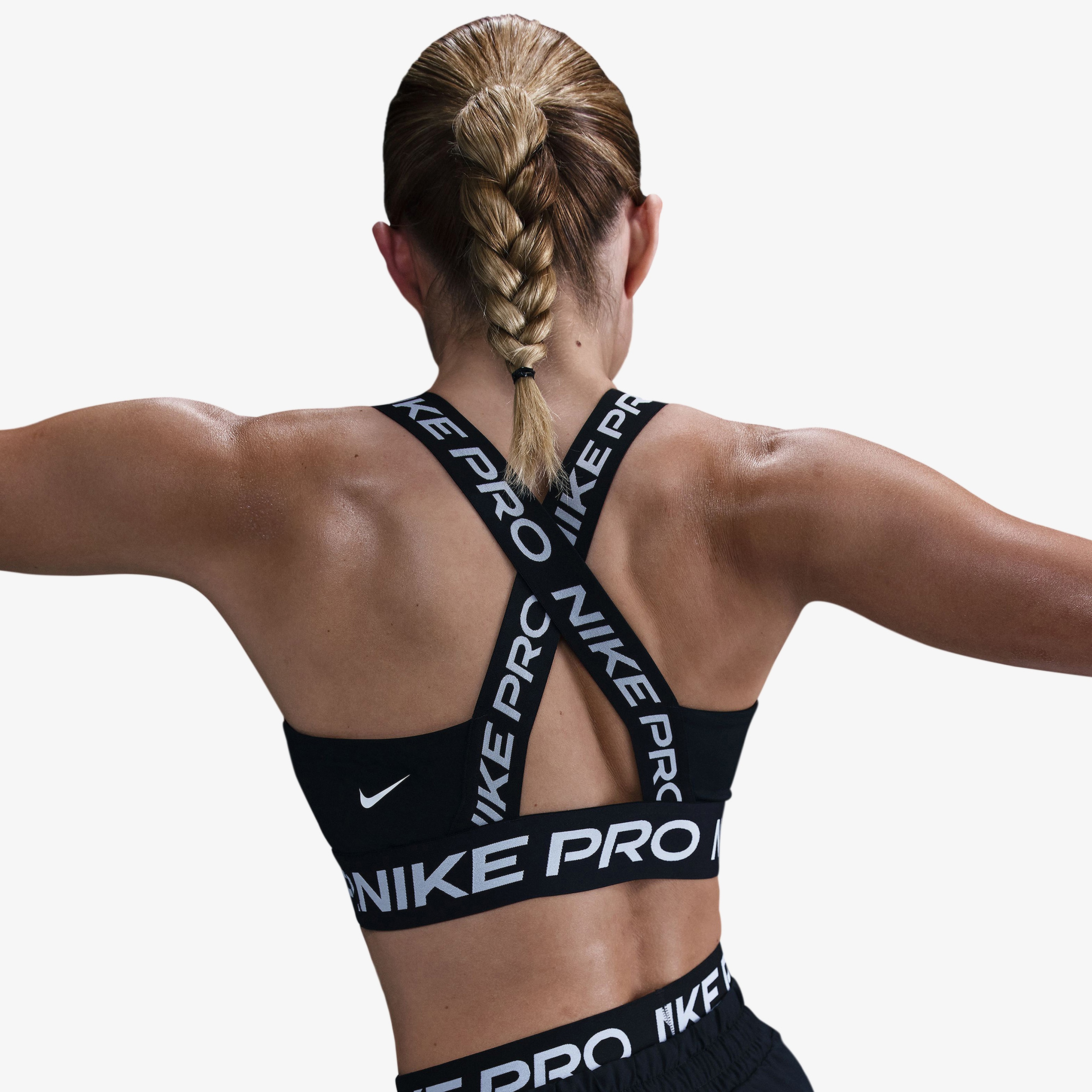 Nike Pro Kadın Siyah Koşu Bra