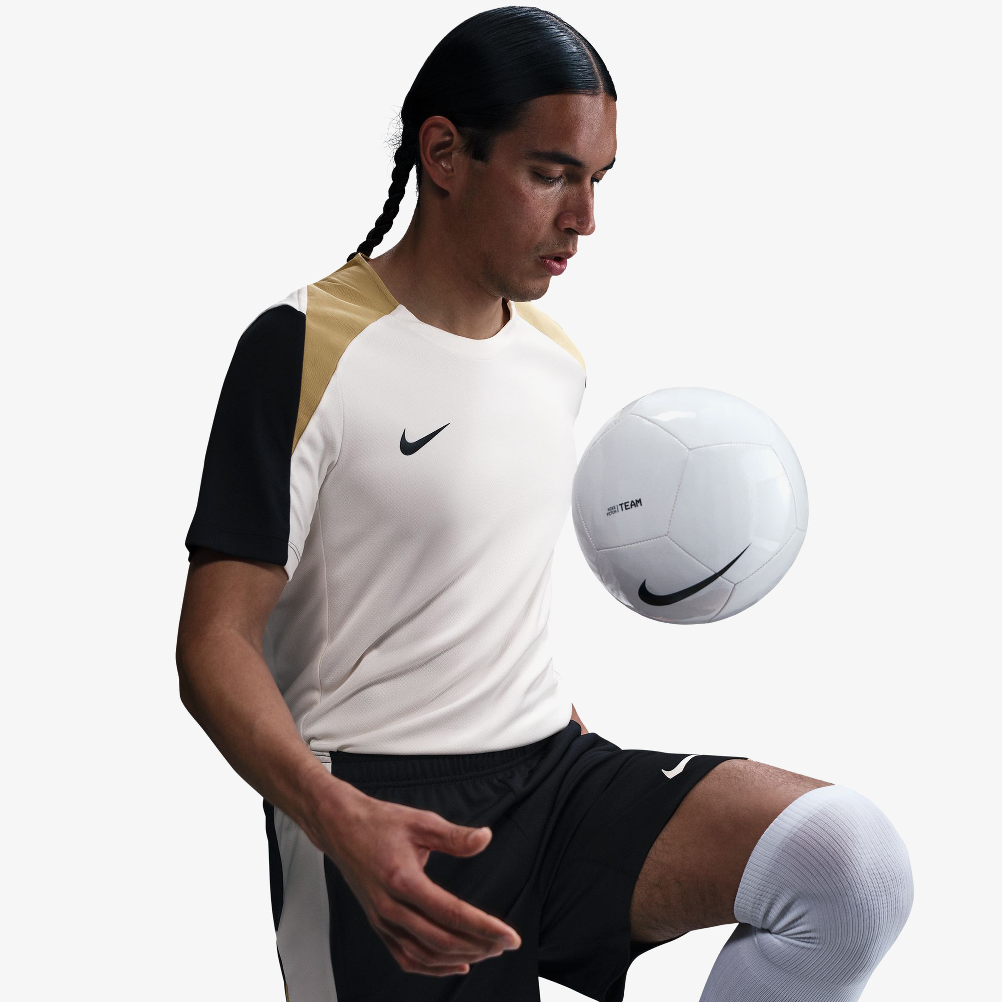 Nike Strike Erkek Beyaz T-Shirt