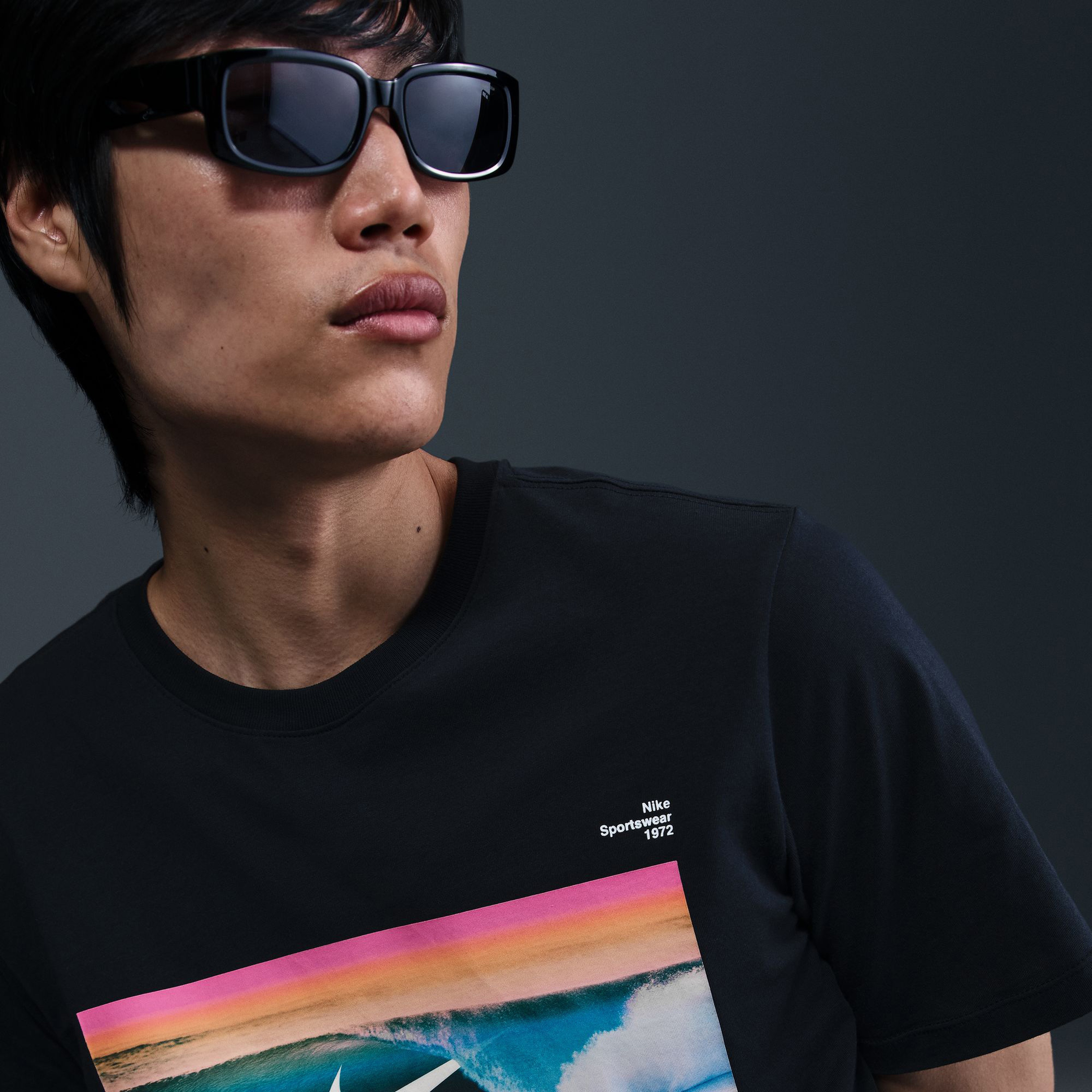 Nike Sportswear Photo 2 Erkek Siyah T-Shirt