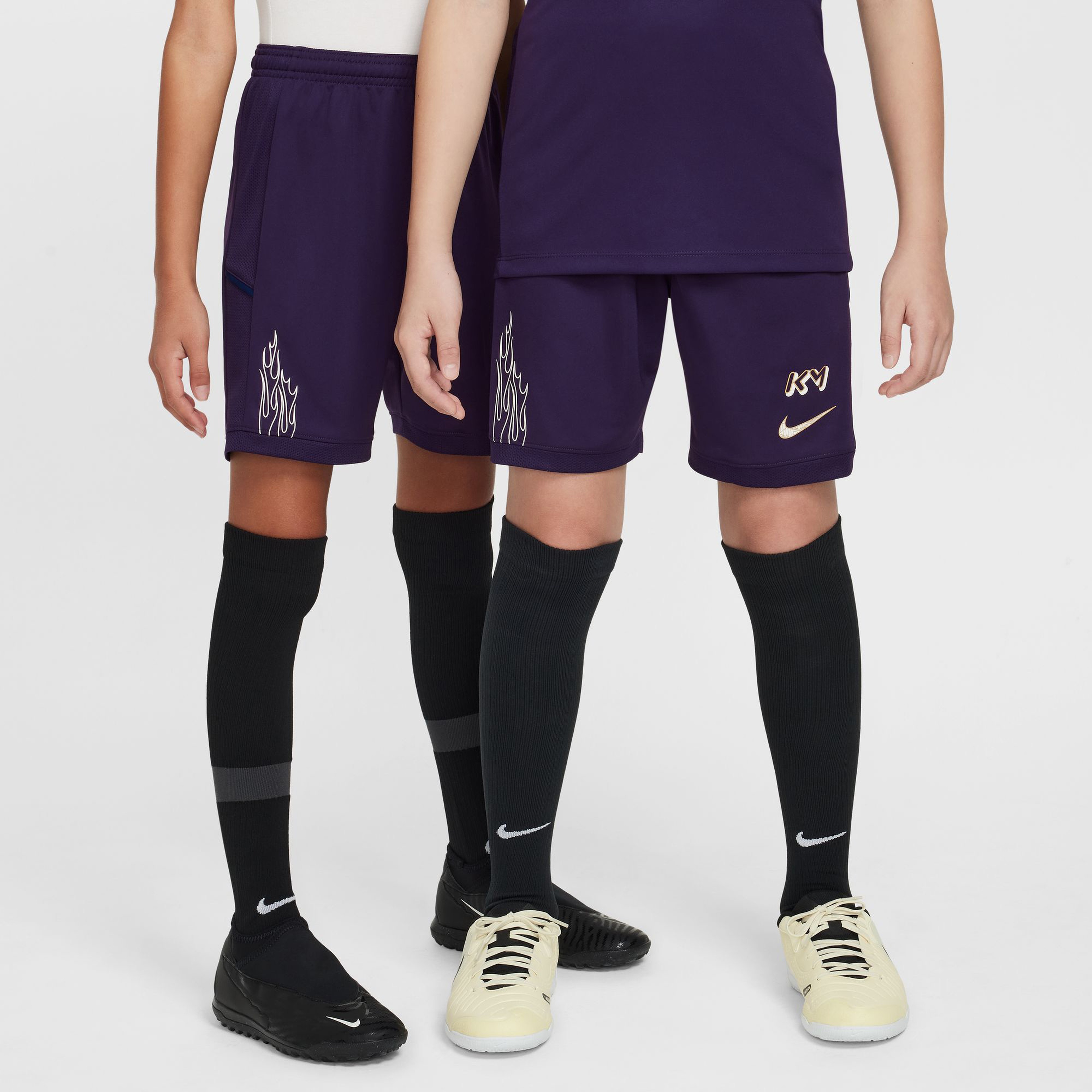 Nike Kylian Mbappé Academy Çocuk Mor Şort