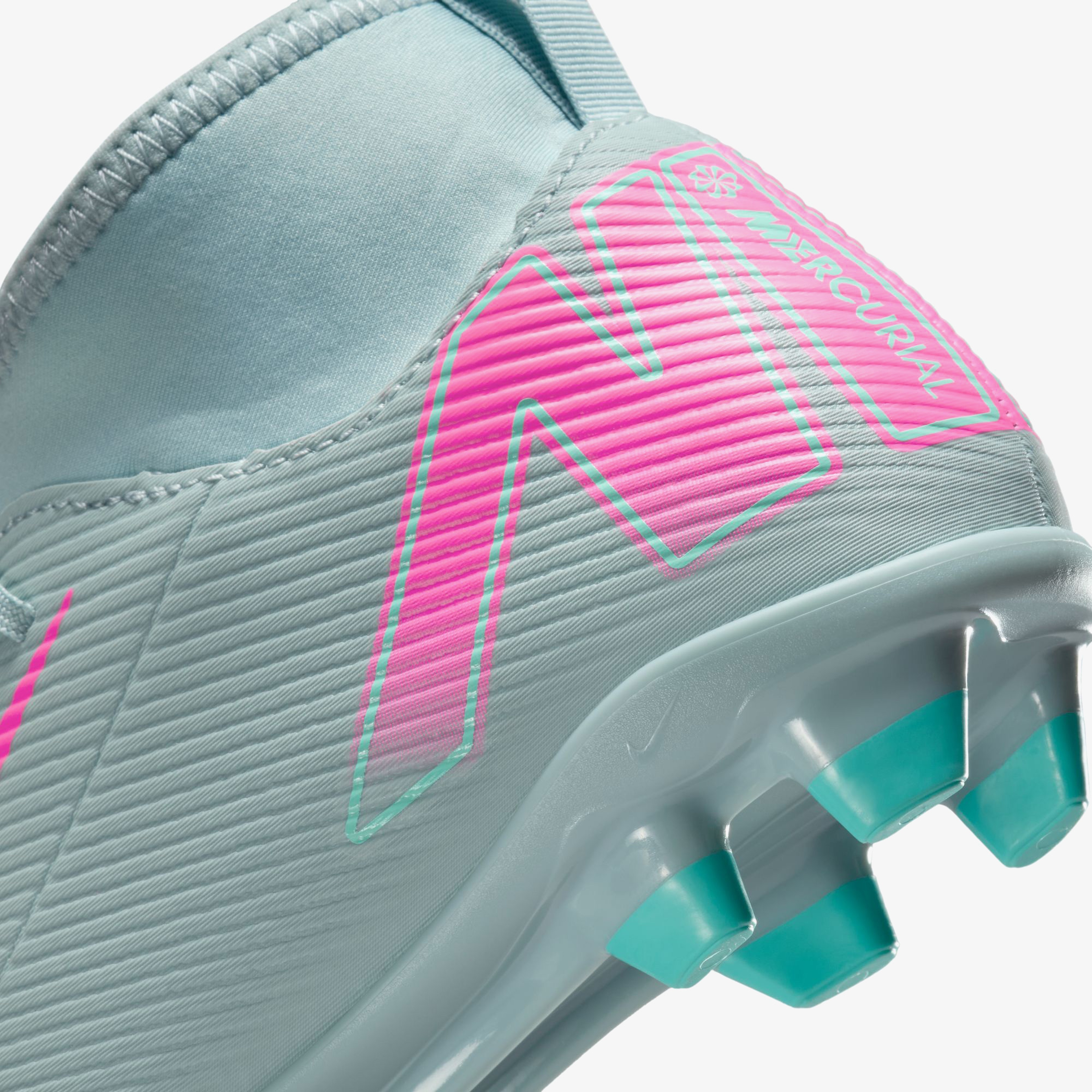 Nike Jr. Mercurial Superfly 10 Club Çocuk Yeşil Çim Saha Kramponu