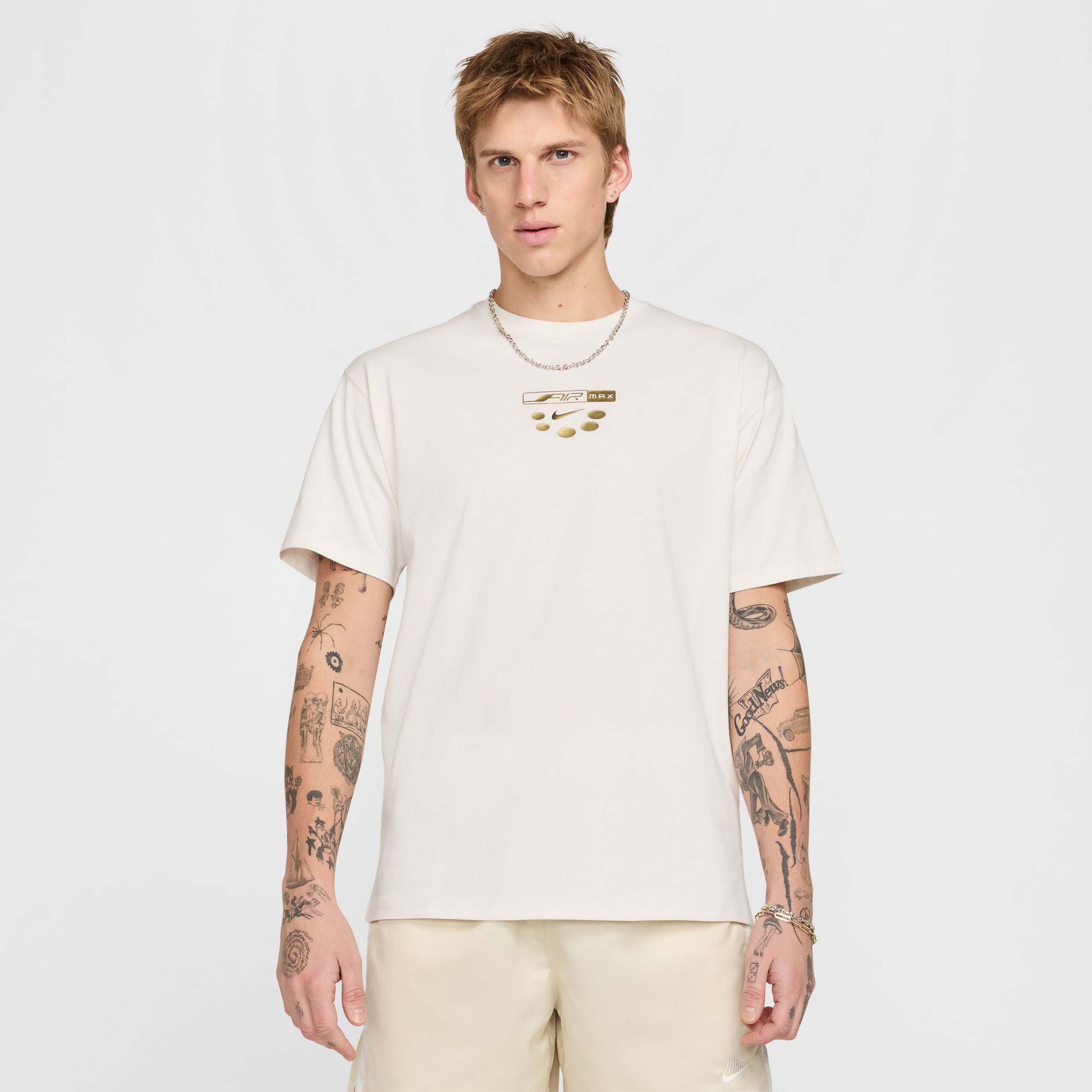 Nike Sportswear Erkek Beyaz T-Shirt