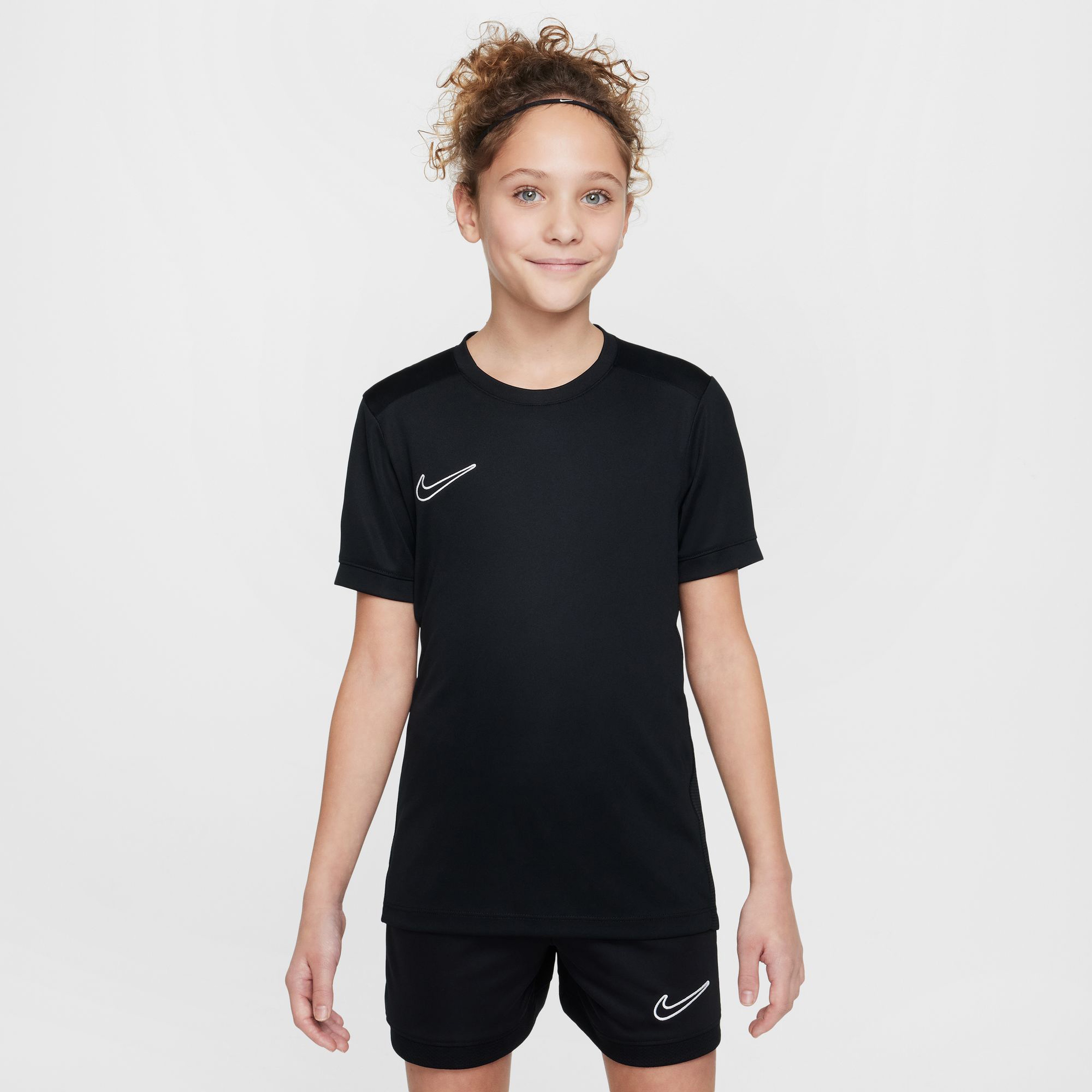 Nike Academy Çocuk Siyah Futbol T-Shirt