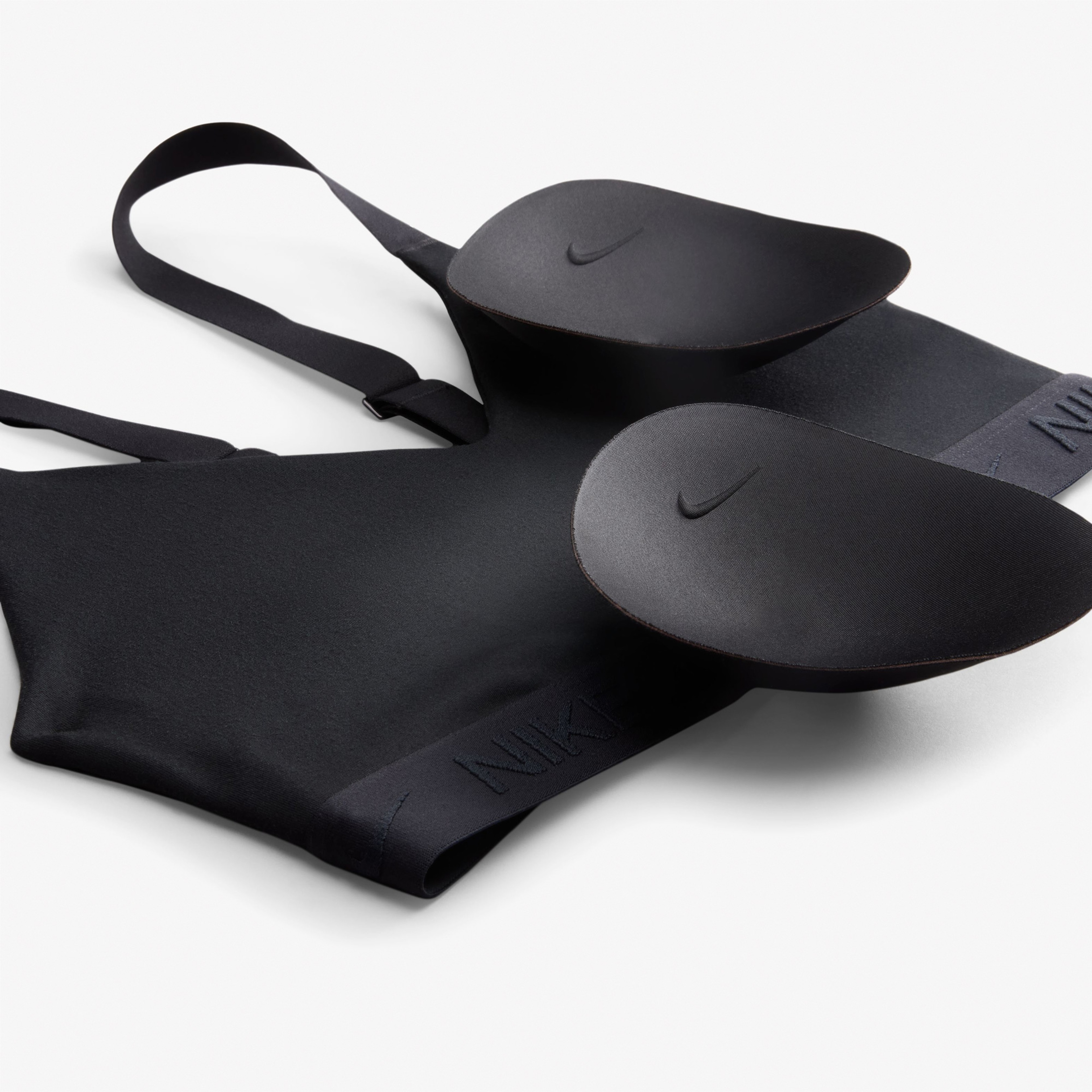 Nike Indy Medium Support Kadın Siyah Antrenman Bra