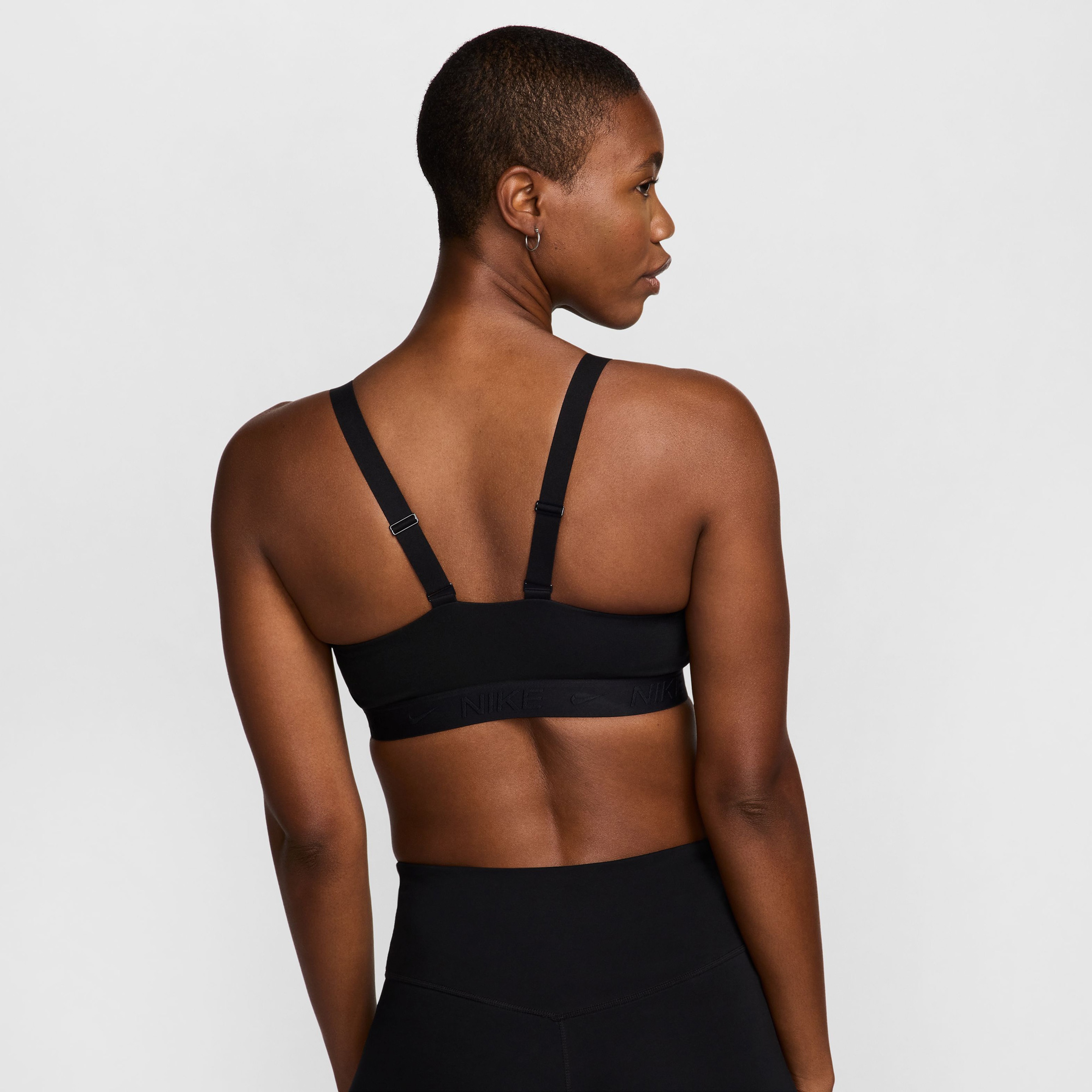 Nike Indy Medium Support Kadın Siyah Antrenman Bra