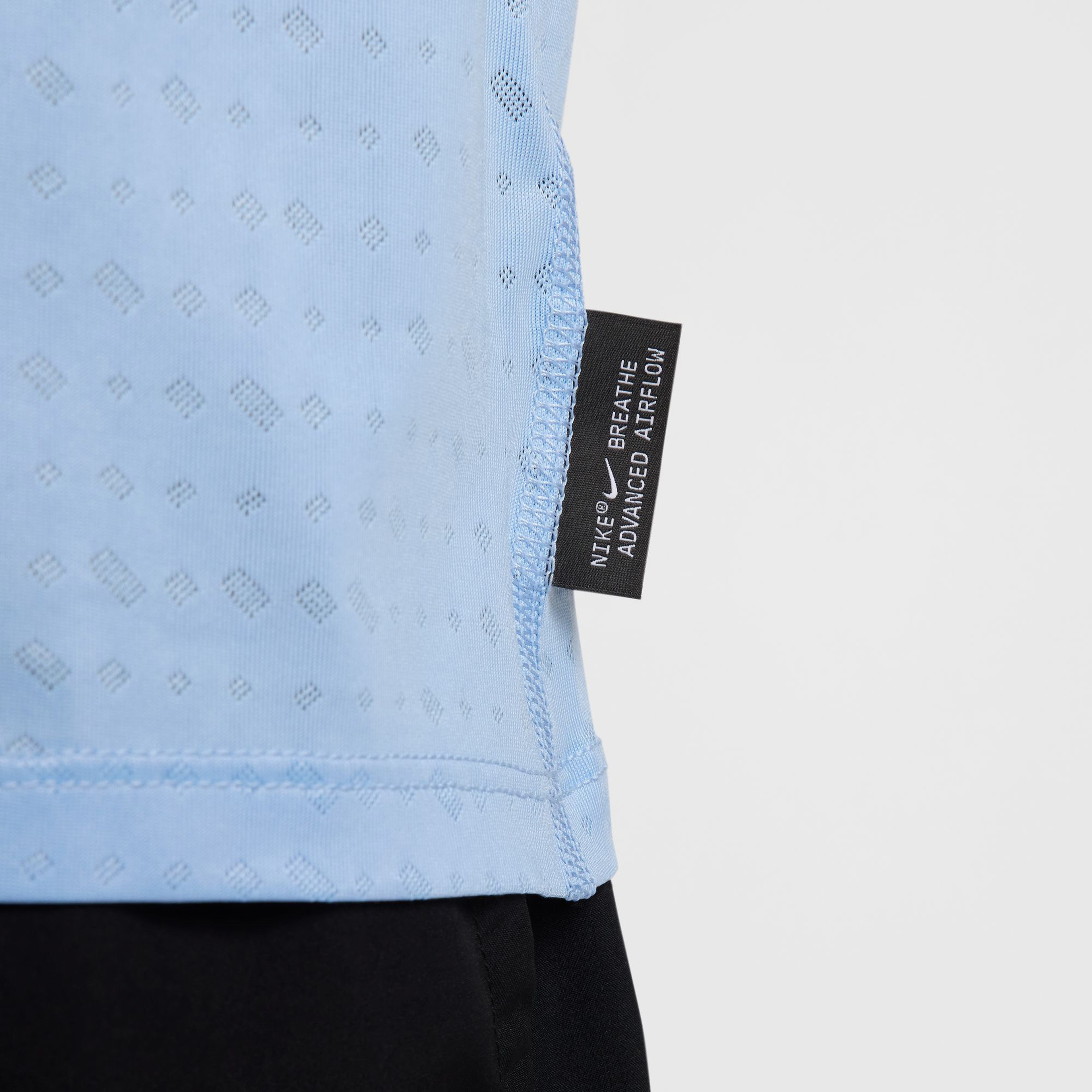 Nike Pro Breathe Erkek Mavi Antrenman T-Shirt