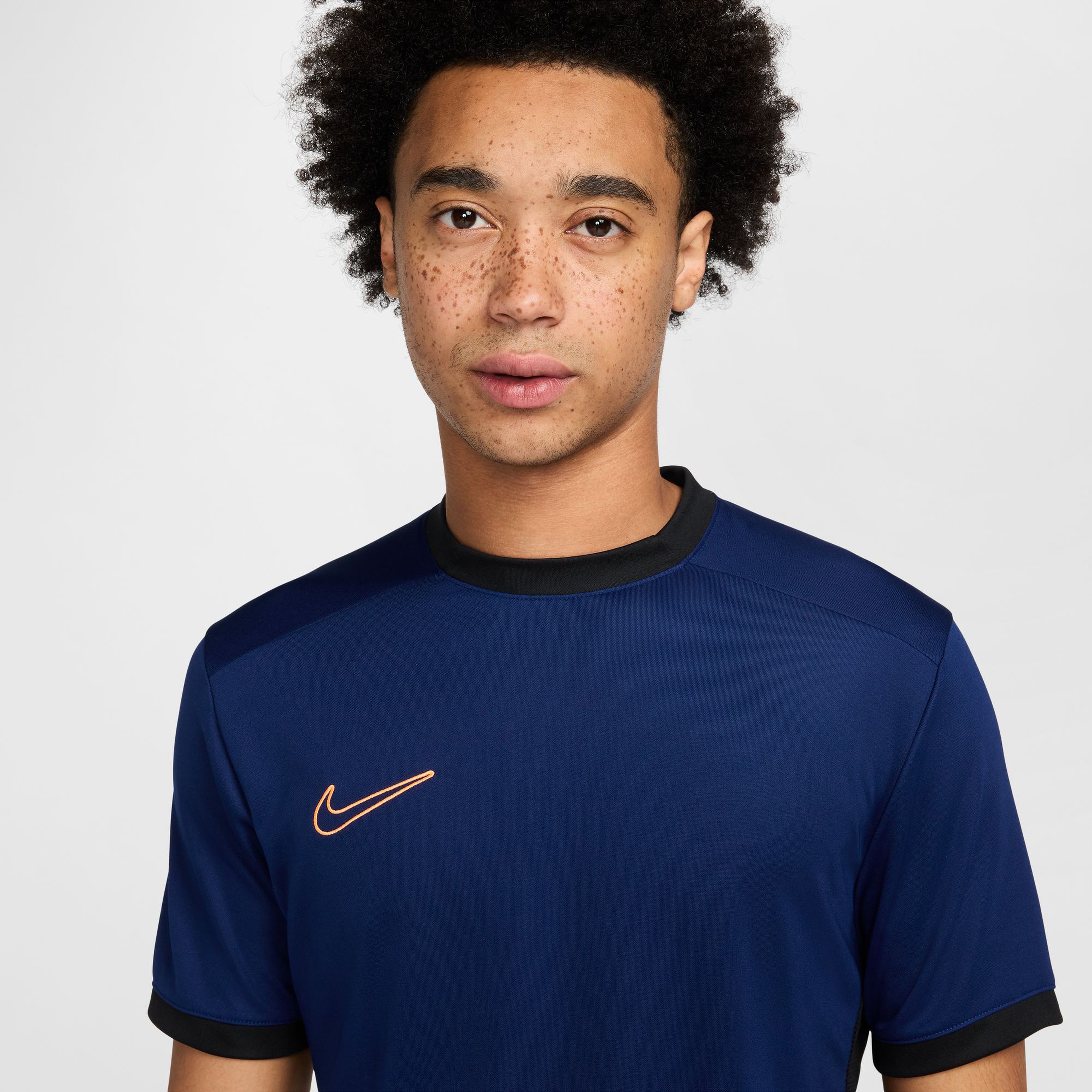 Nike Academy Erkek Lacivert Futbol T-Shirt