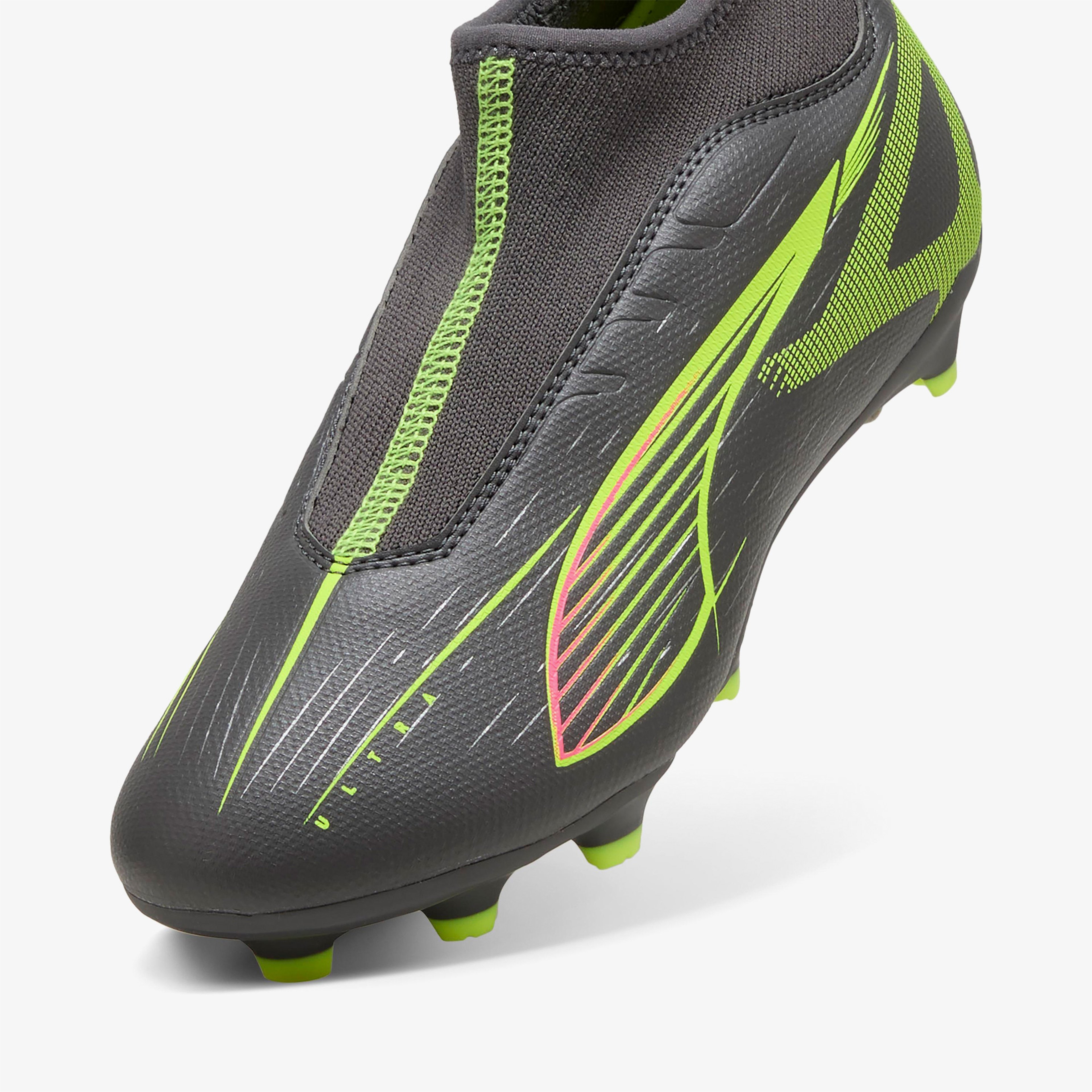 Puma Ultra 5 Match+ Ll Fg/Ag Çocuk Gri Çim Saha Kramponu