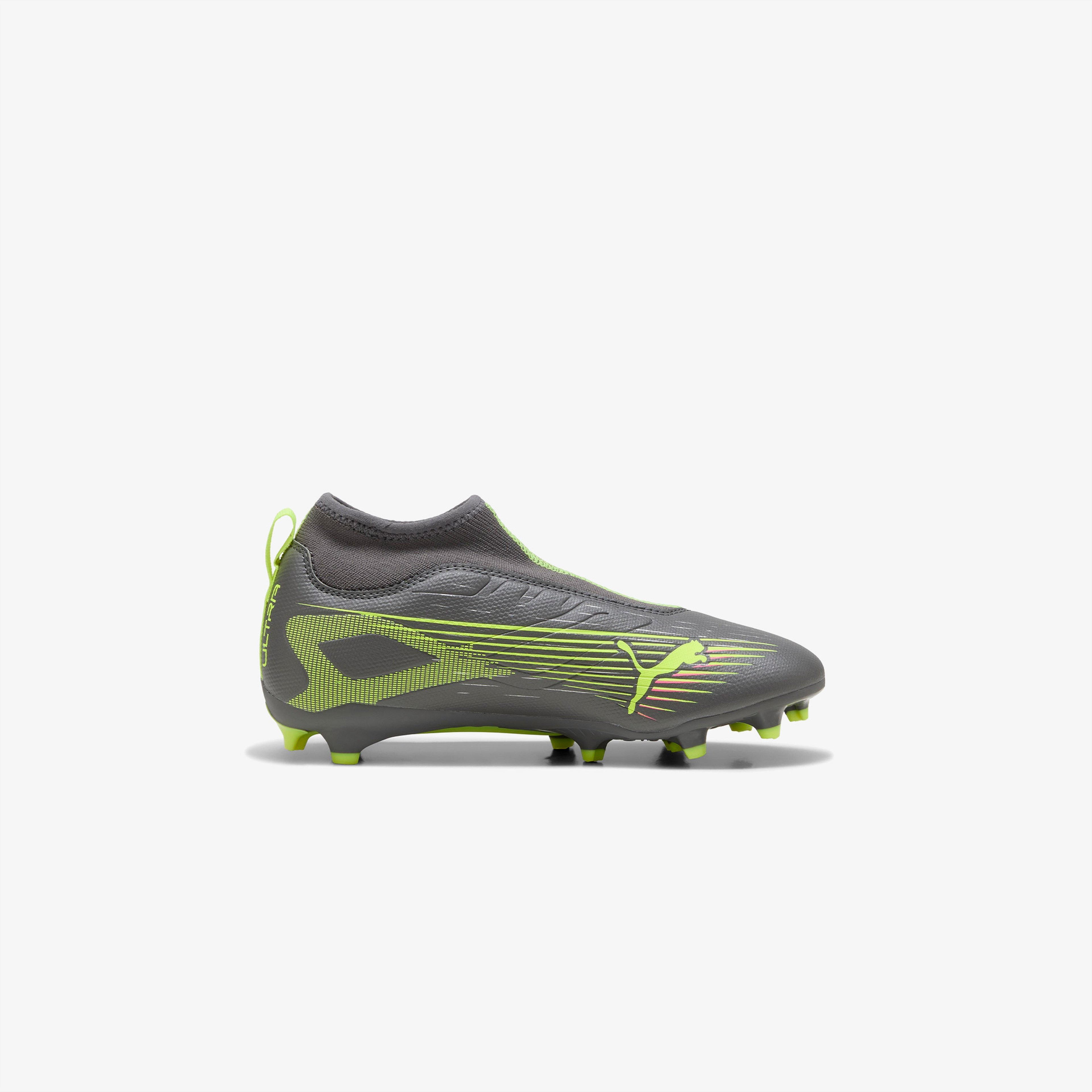 Puma Ultra 5 Match+ Ll Fg/Ag Çocuk Gri Çim Saha Kramponu