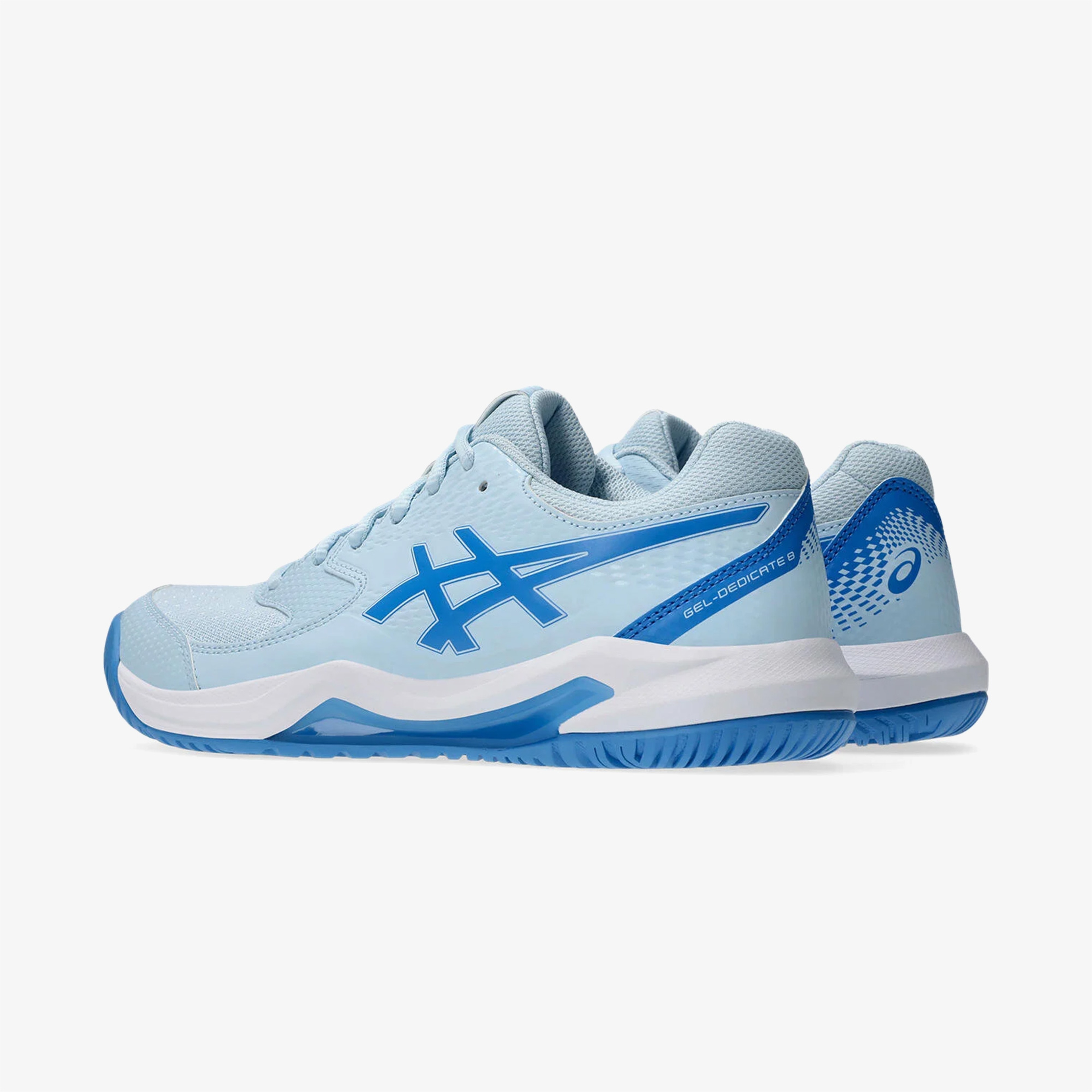 Asics Gel Dedicate 8 Kadın Mavi Tenis Ayakkabısı