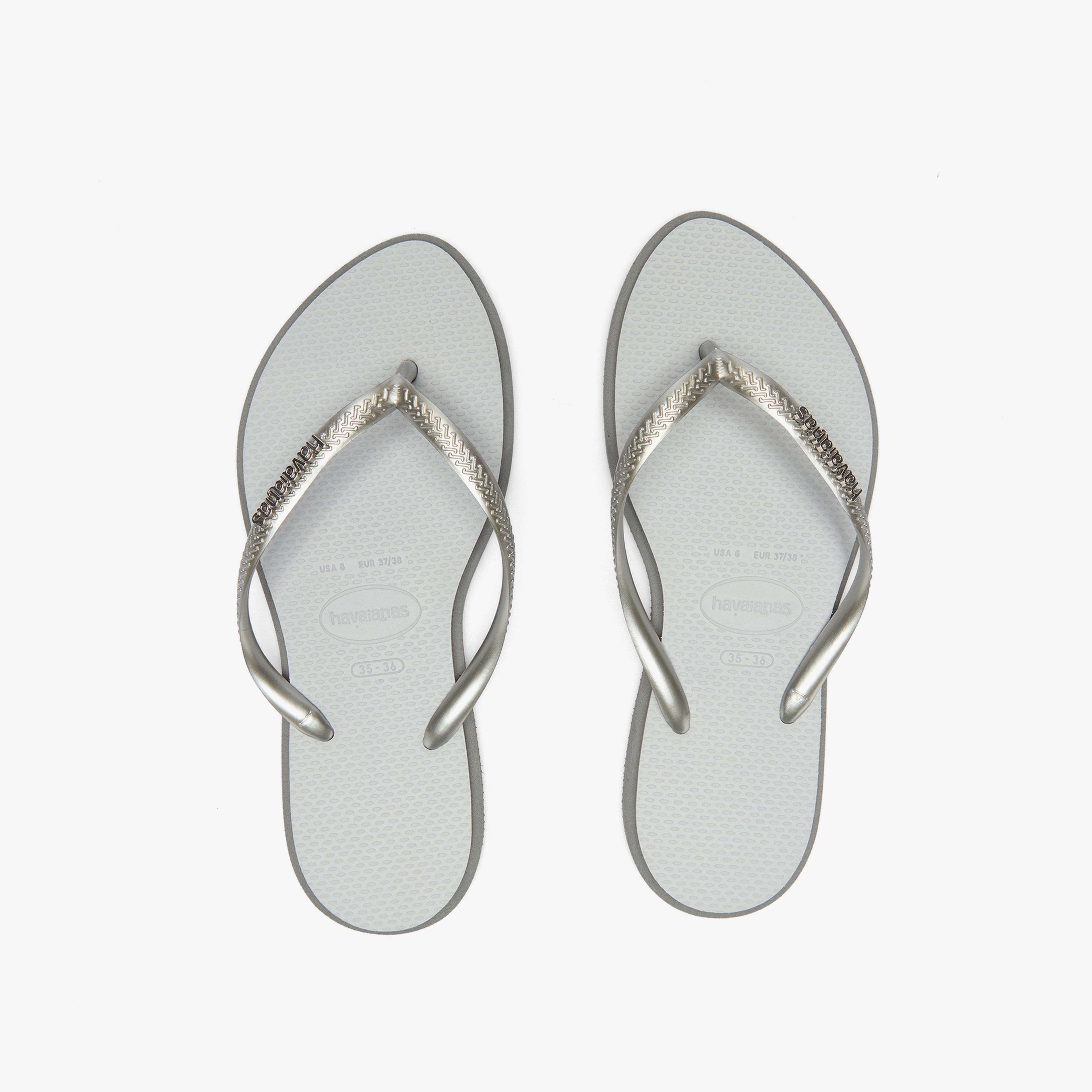 Havaianas Slim Point Kadın Gri Terlik