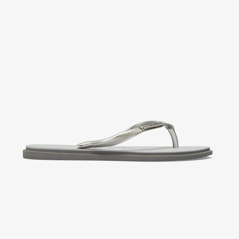 Havaianas Slim Point Kadın Gri Terlik