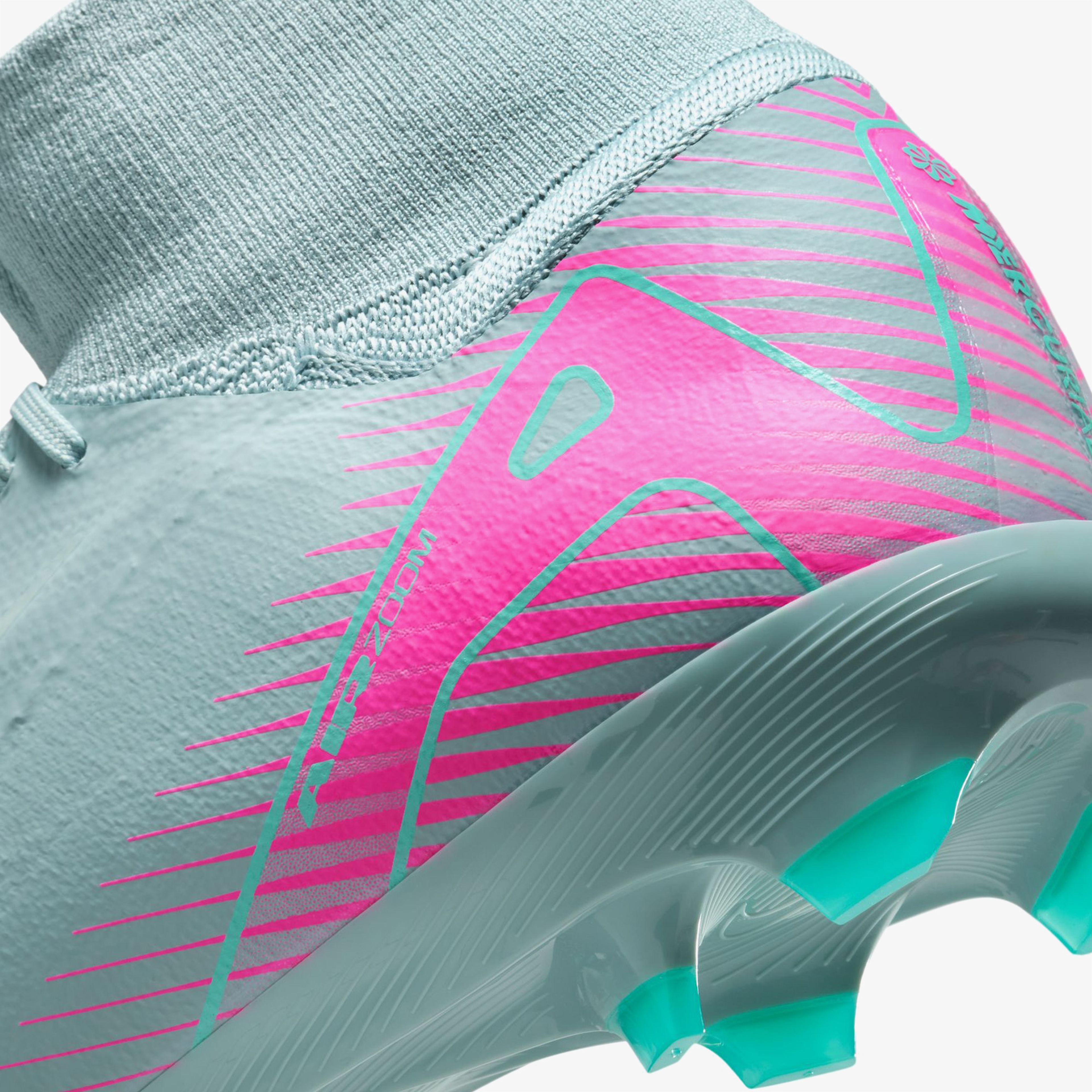 Nike Mercurial Superfly 10 Pro Erkek Yeşil Çim Saha Kramponu