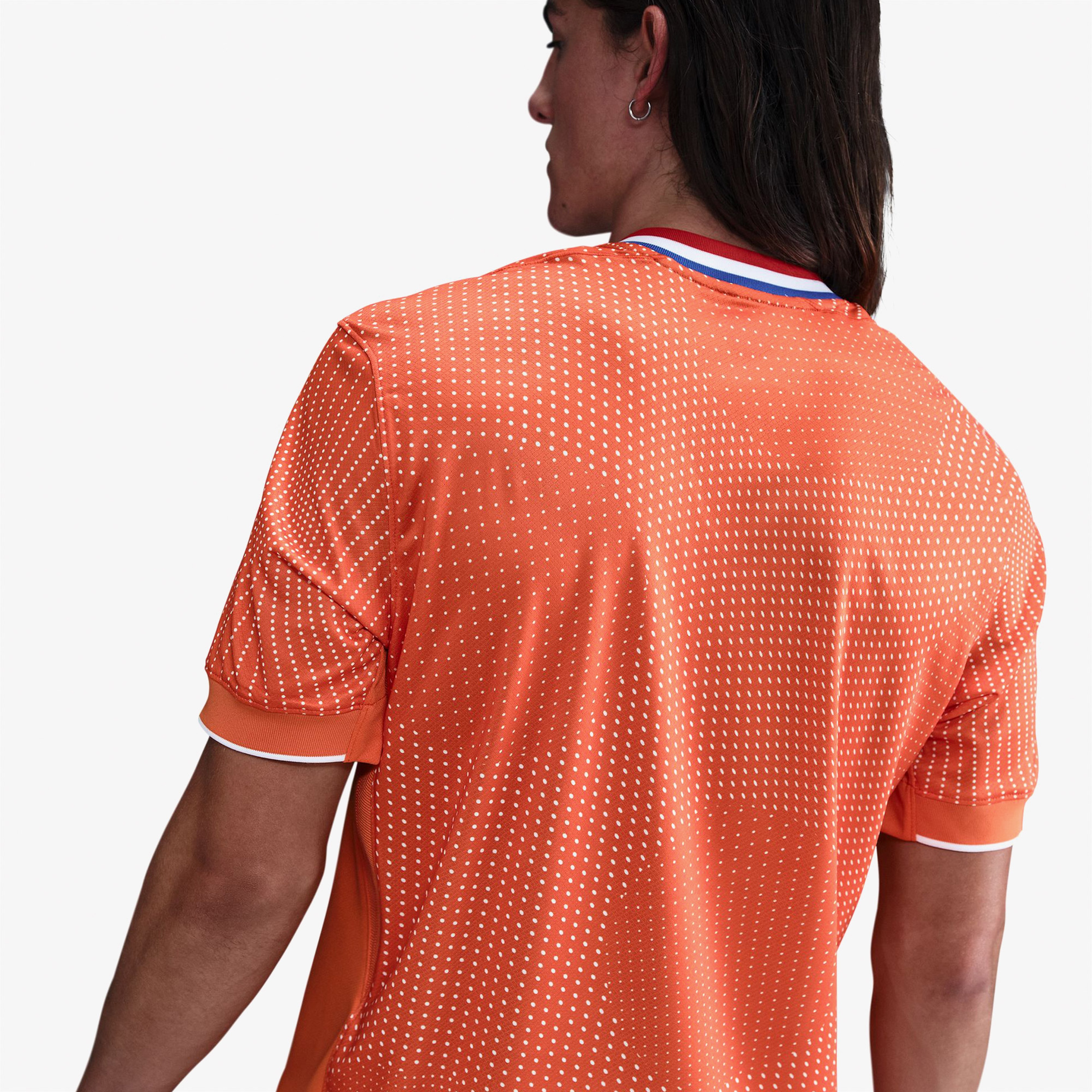 Nike Netherlands 2025 Stadium Home Erkek Turuncu Forma