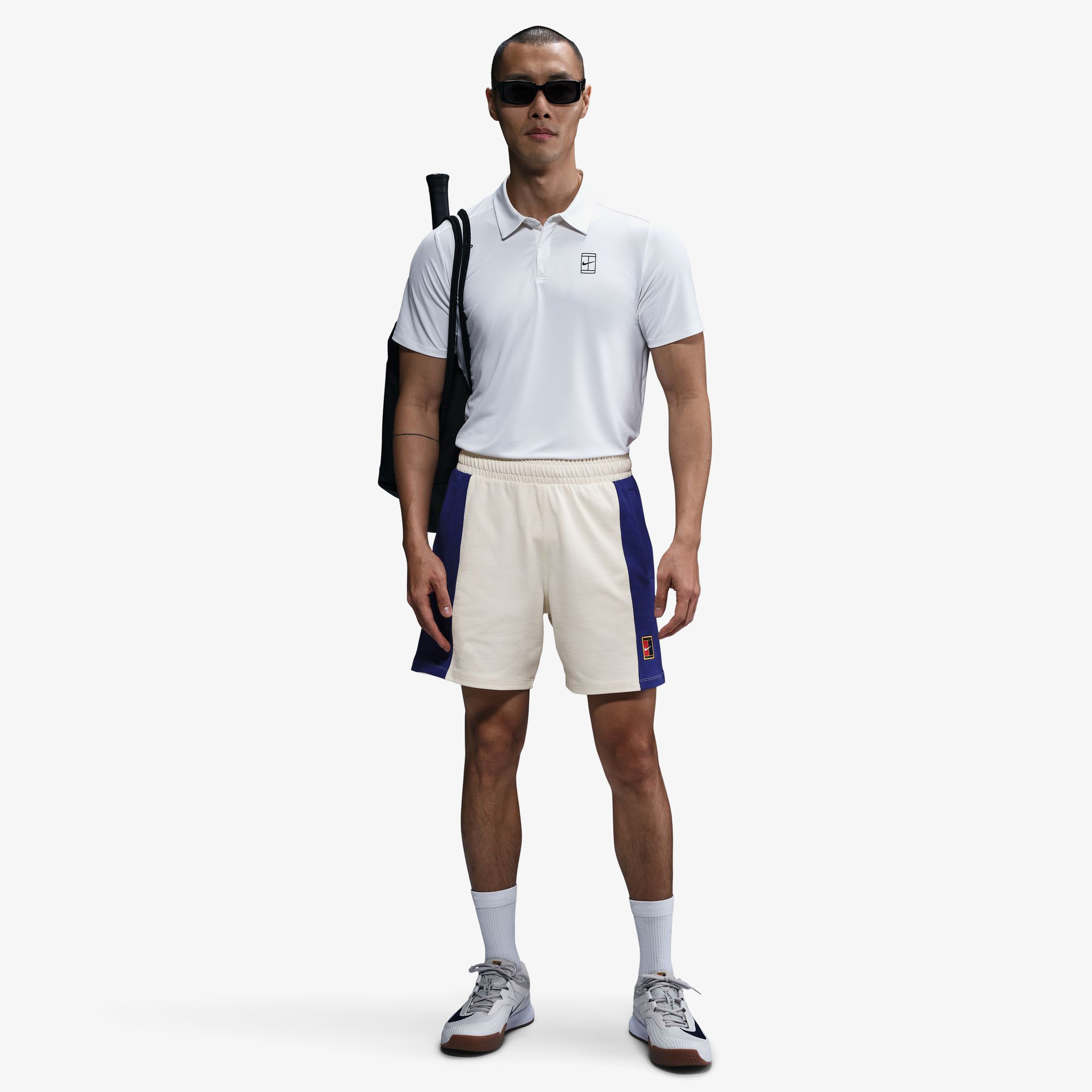 Nike court Heritage Erkek Beyaz Tenis Şortu