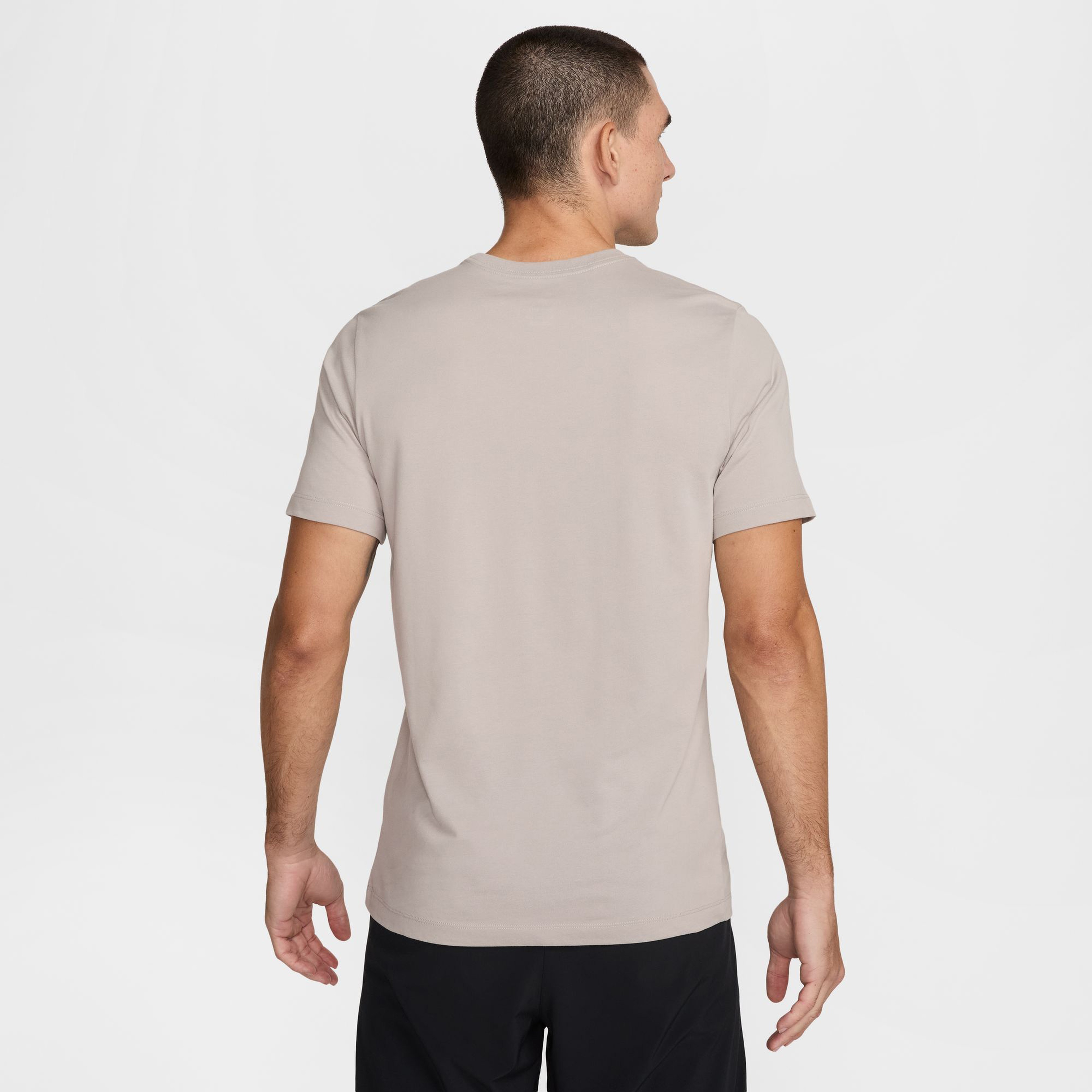 Nike Dri-Fit Erkek Siyah Koşu T-Shirt