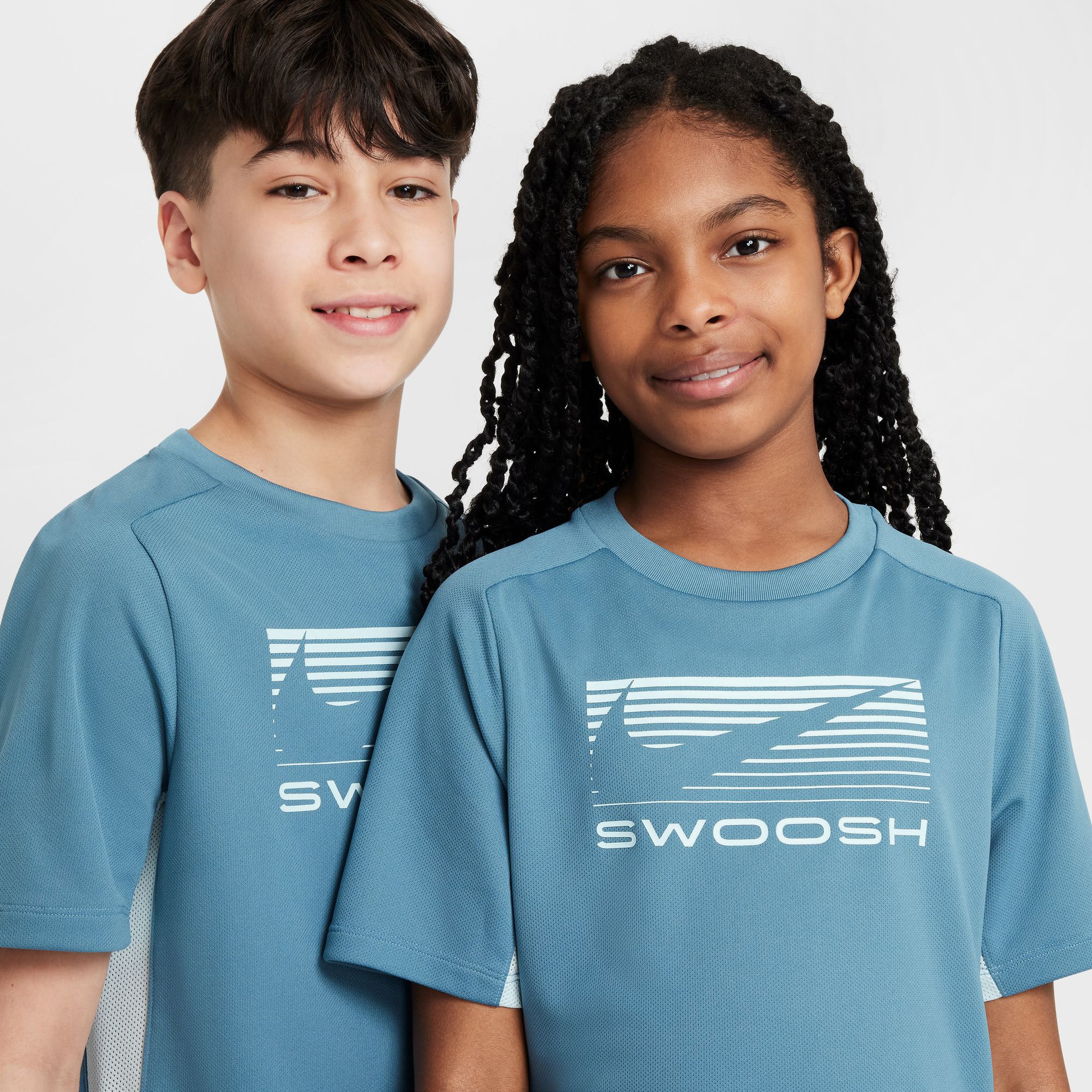 Nike Multi Çocuk Mavi Antrenman T-Shirt