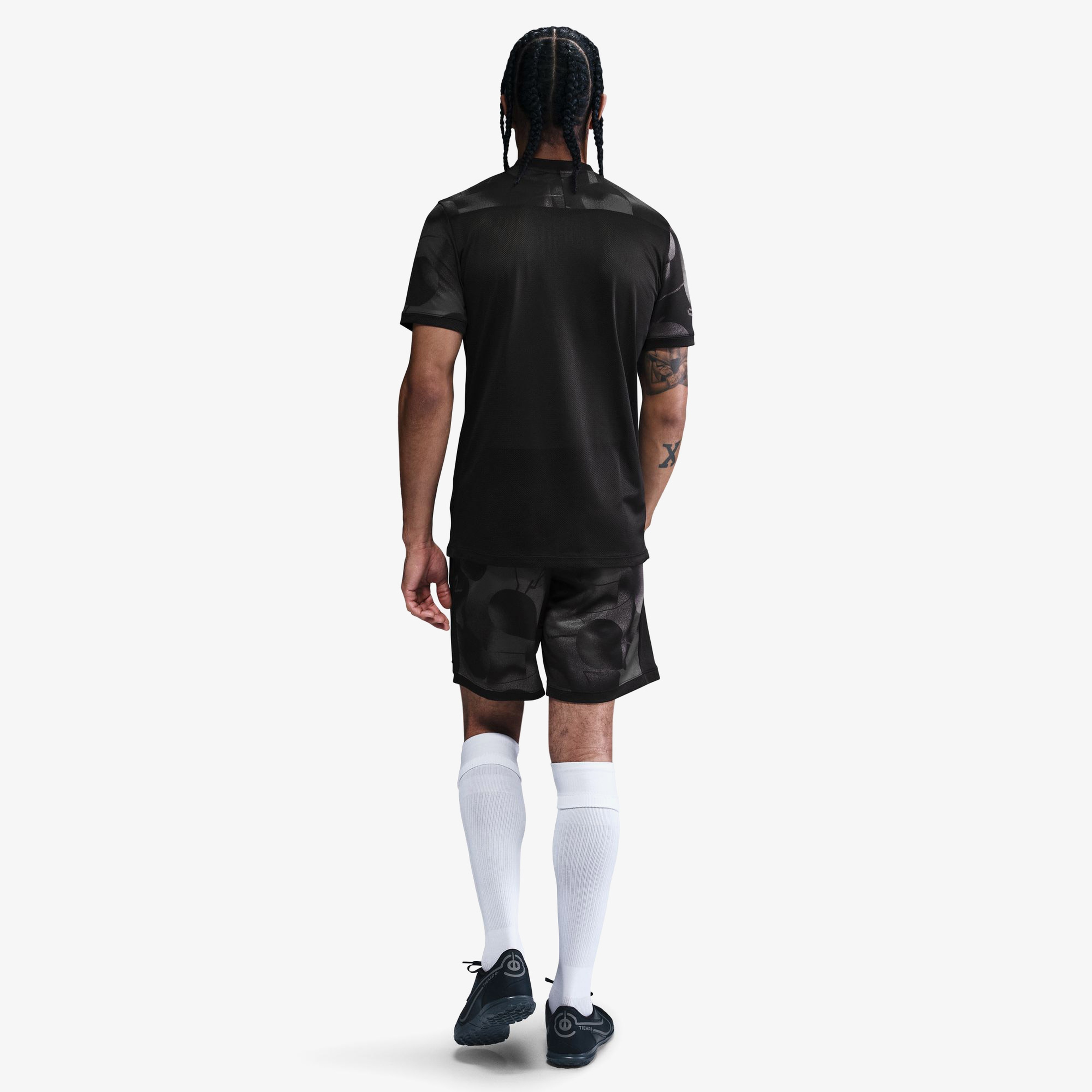 Nike Academy+ Erkek Gri T-Shirt