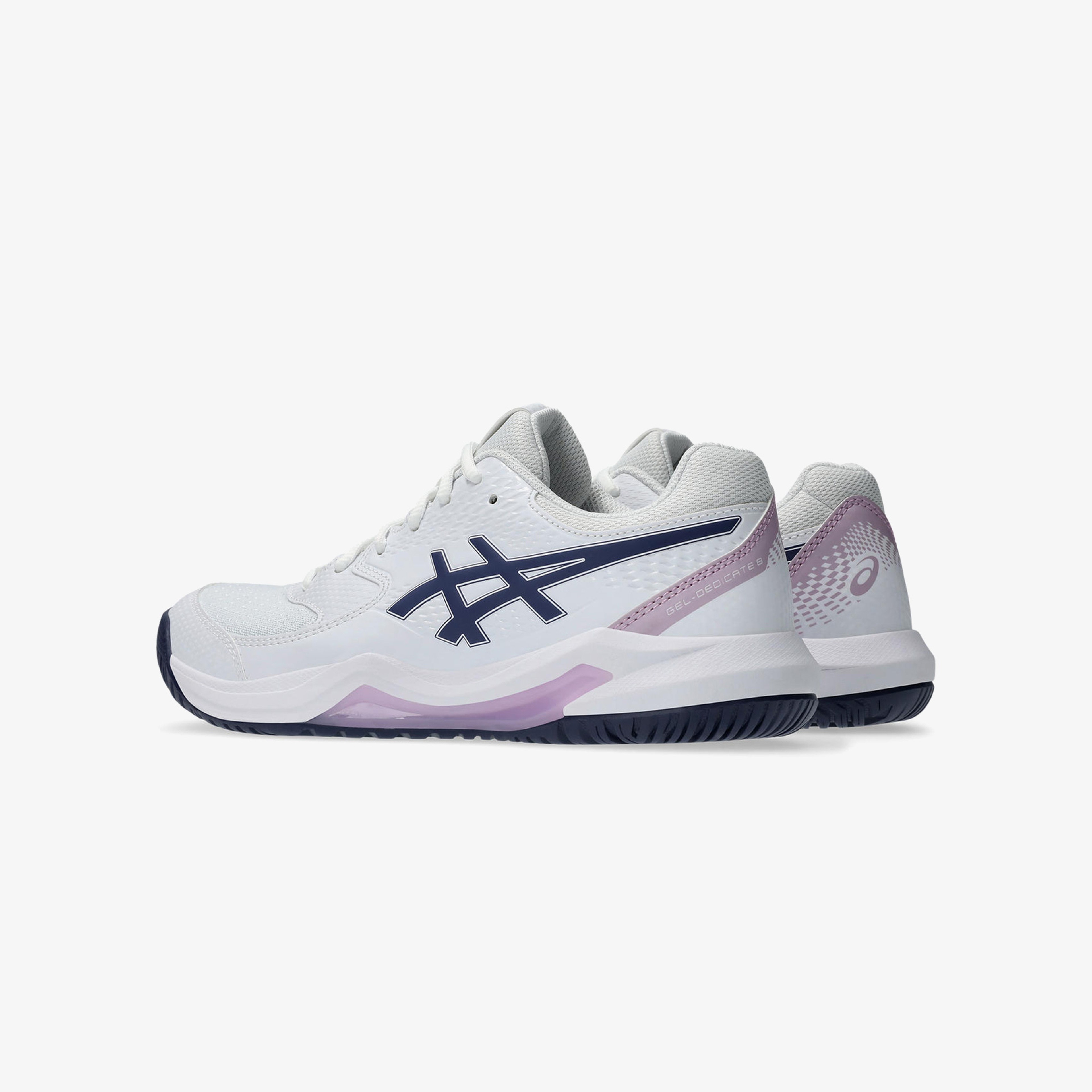 Asics Gel Dedicate 8 Kadın Beyaz Tenis Ayakkabısı
