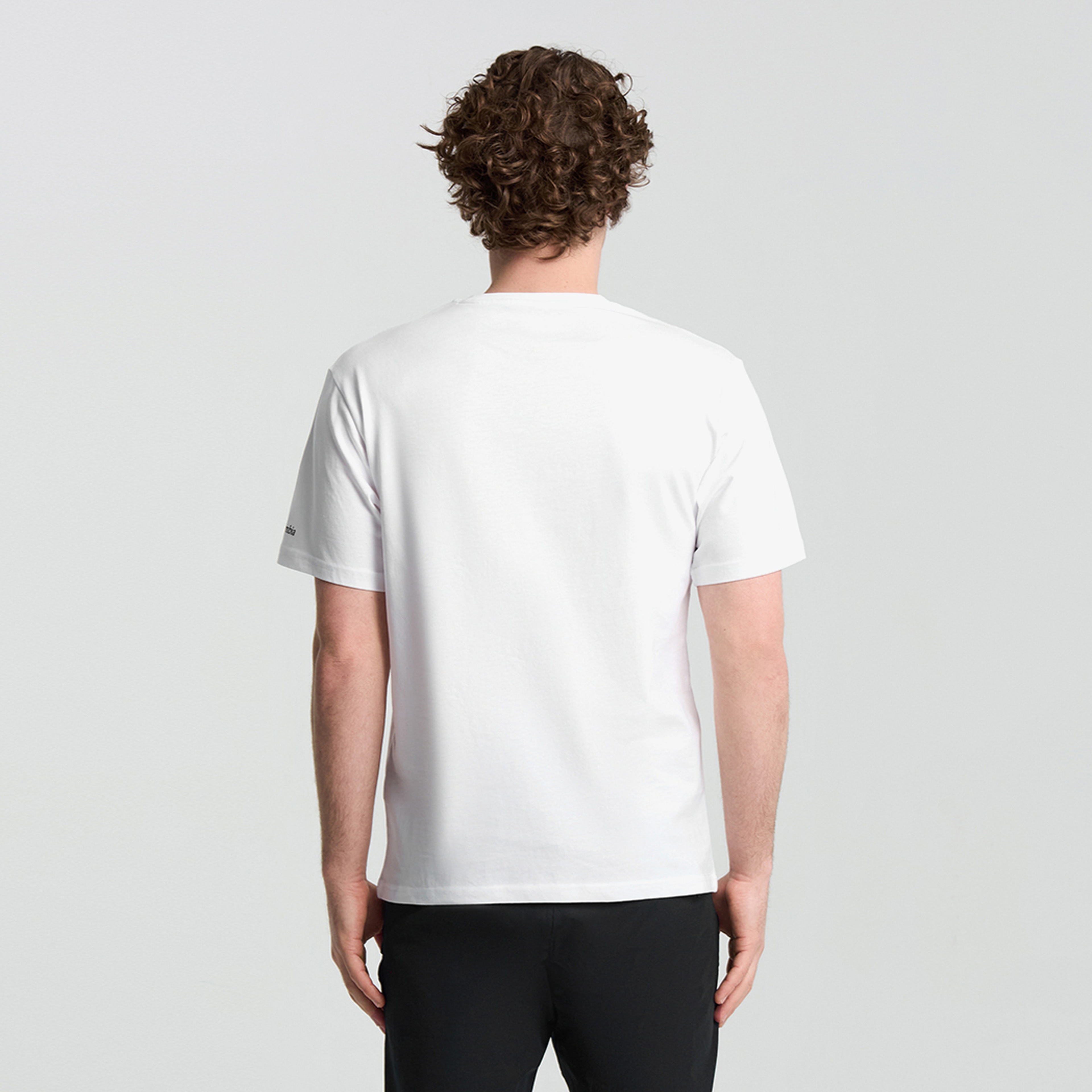 Columbia Csc M Brush With Nature Erkek Beyaz T-Shirt