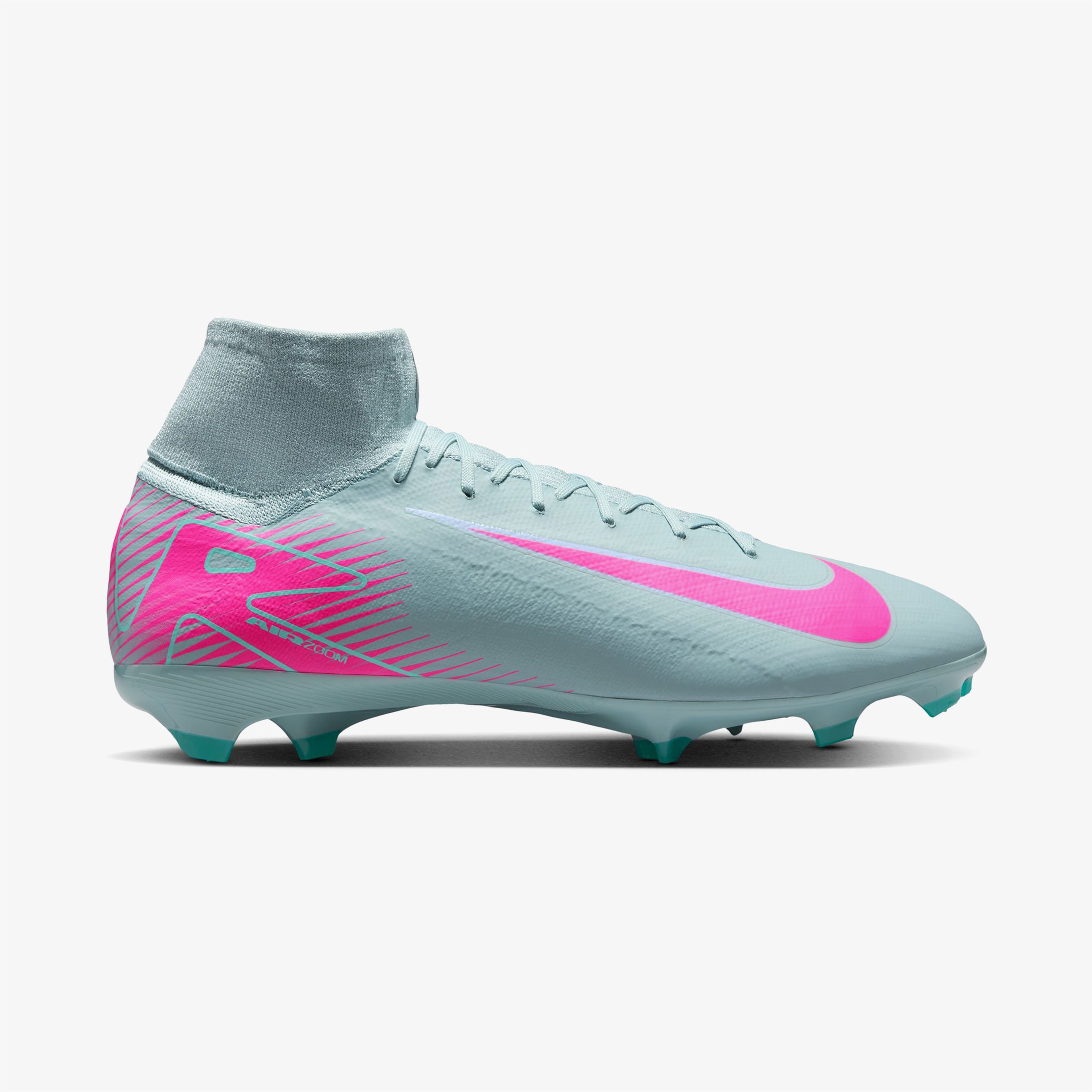 Nike Mercurial Superfly 10 Pro Erkek Yeşil Çim Saha Kramponu