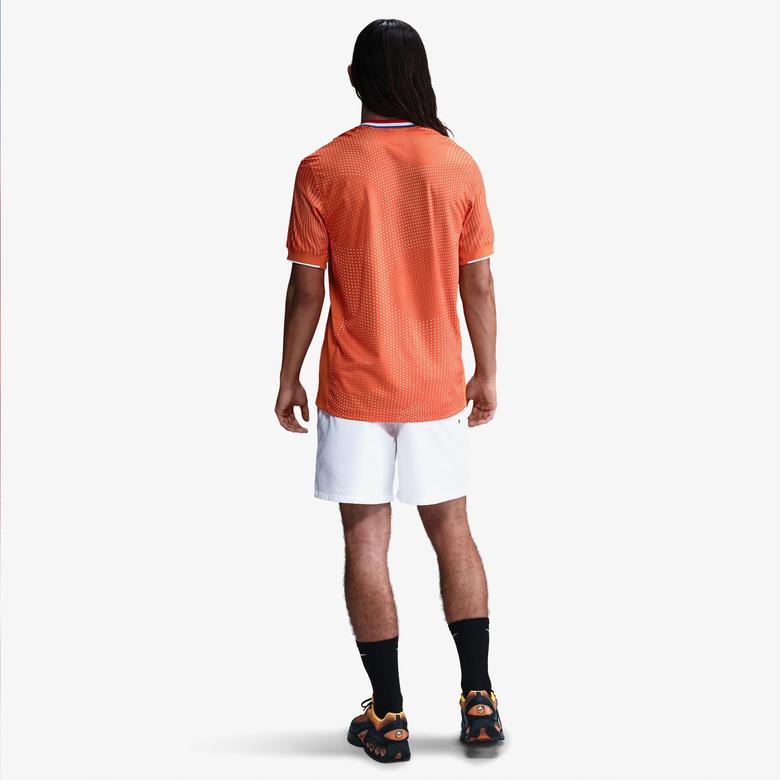 Nike Netherlands 2025 Stadium Home Erkek Turuncu Forma